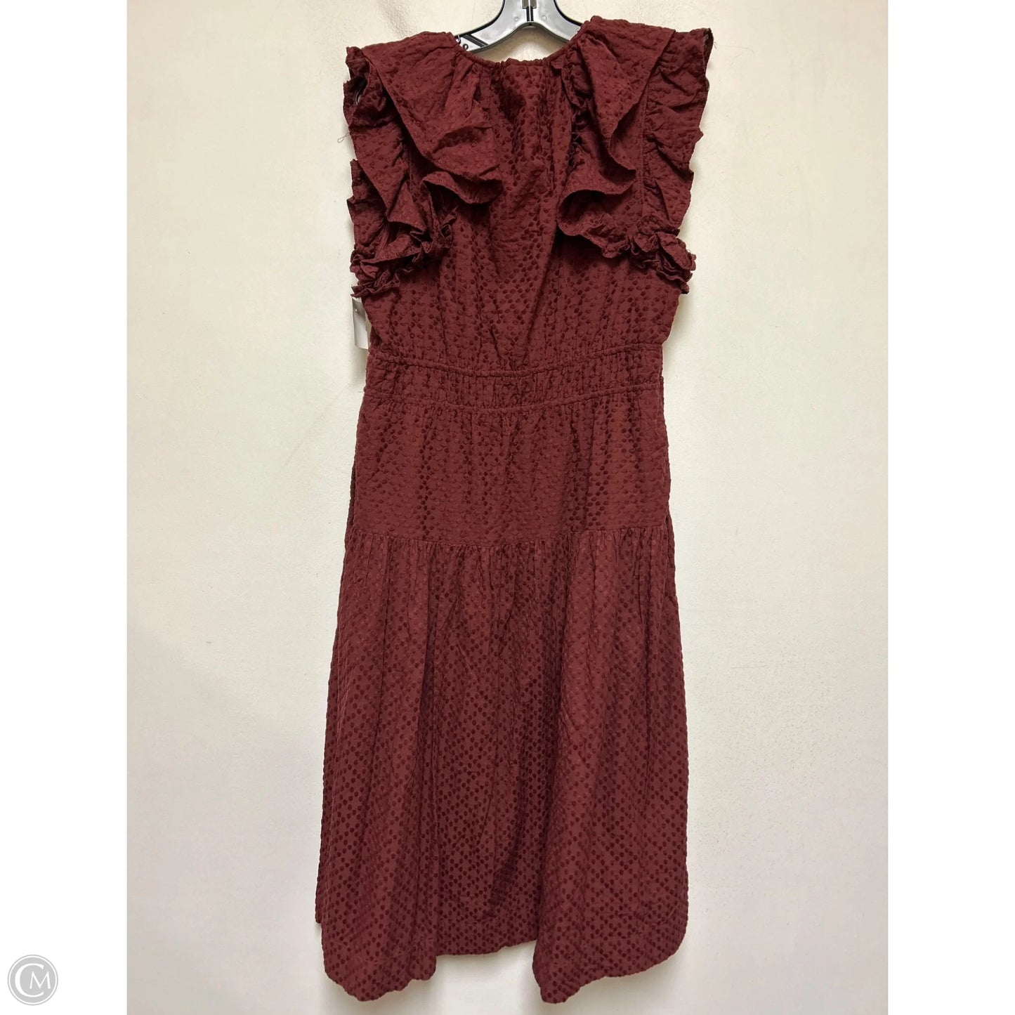 Dress Casual Maxi By Chelsea And Violet In Maroon, Size: Xl