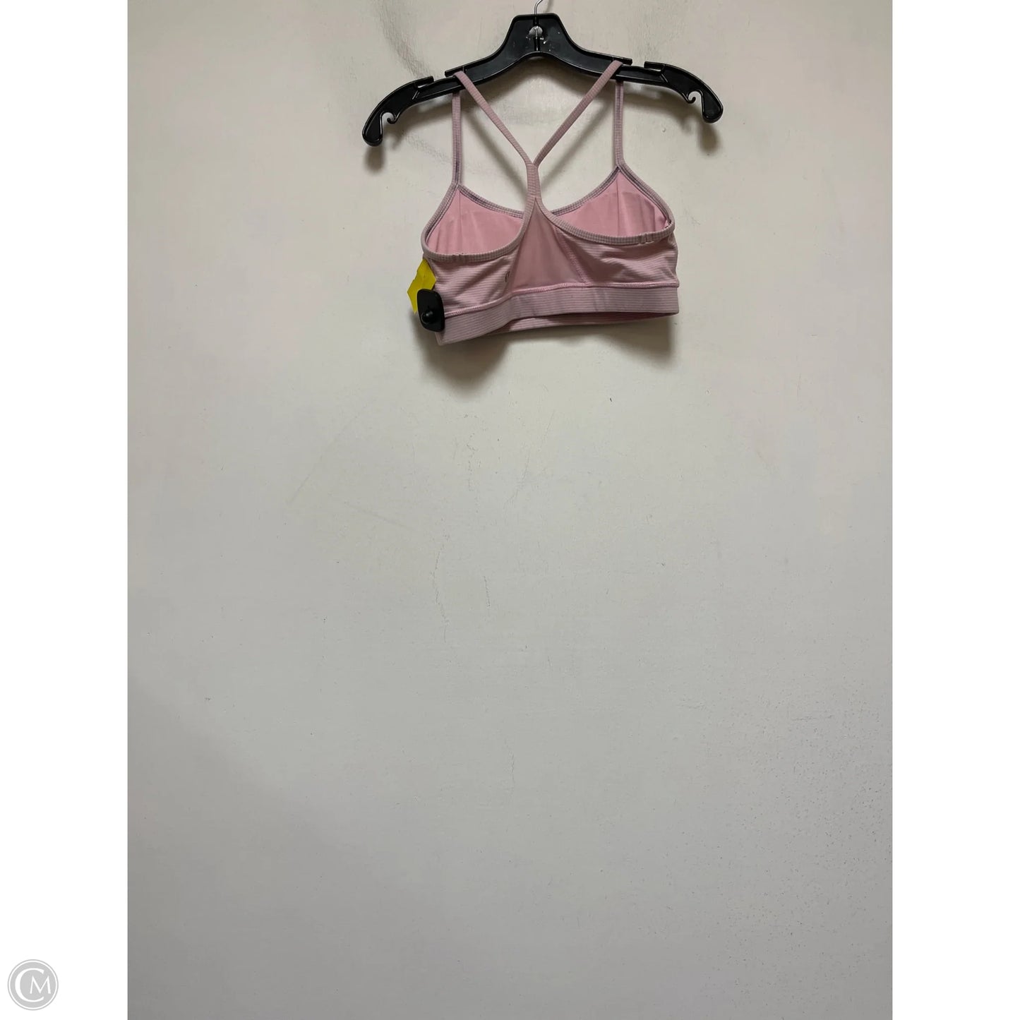 Athletic Bra By Lululemon In Grey & Pink, Size: 8