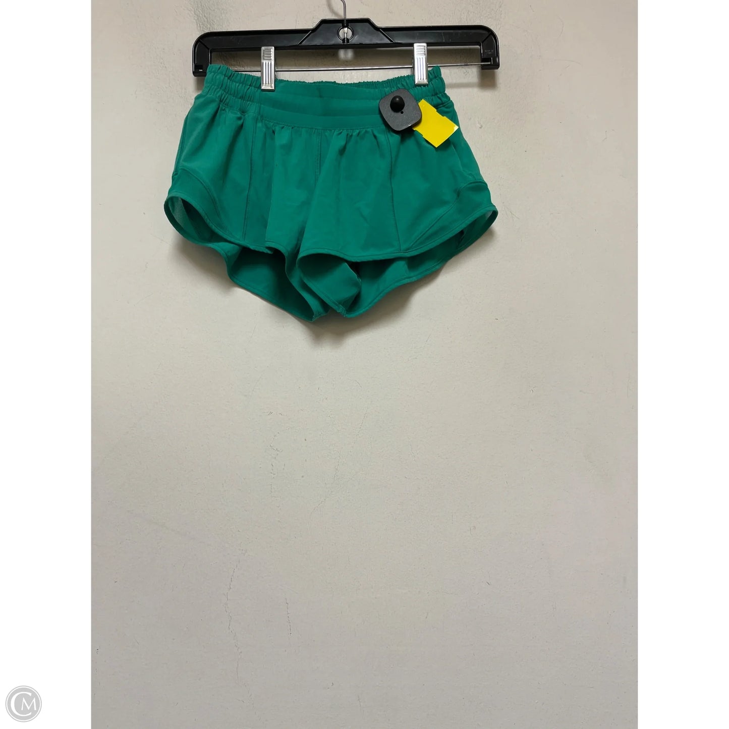 Athletic Shorts By Lululemon In Green, Size: 2