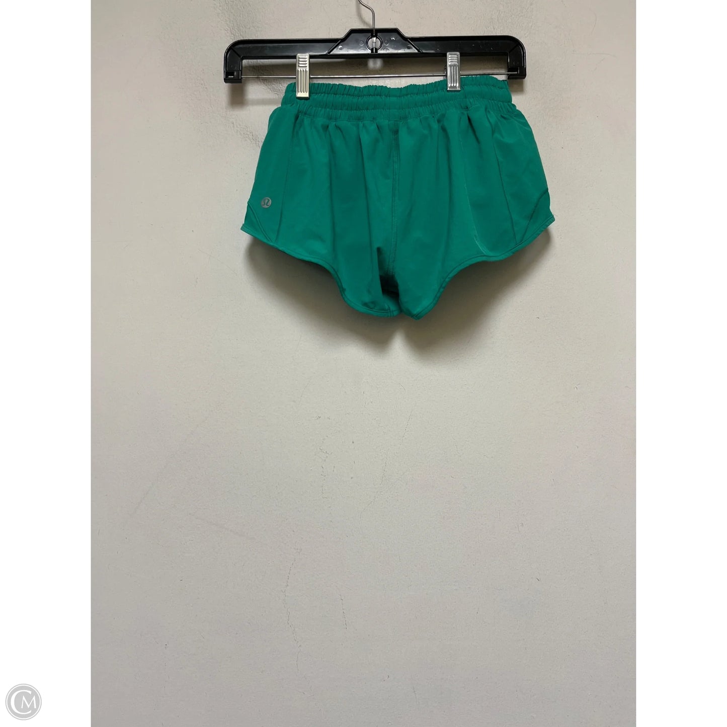 Athletic Shorts By Lululemon In Green, Size: 2