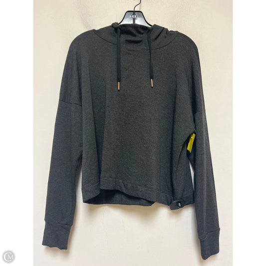Athletic Sweatshirt Hoodie By Beyond Yoga In Grey, Size: M