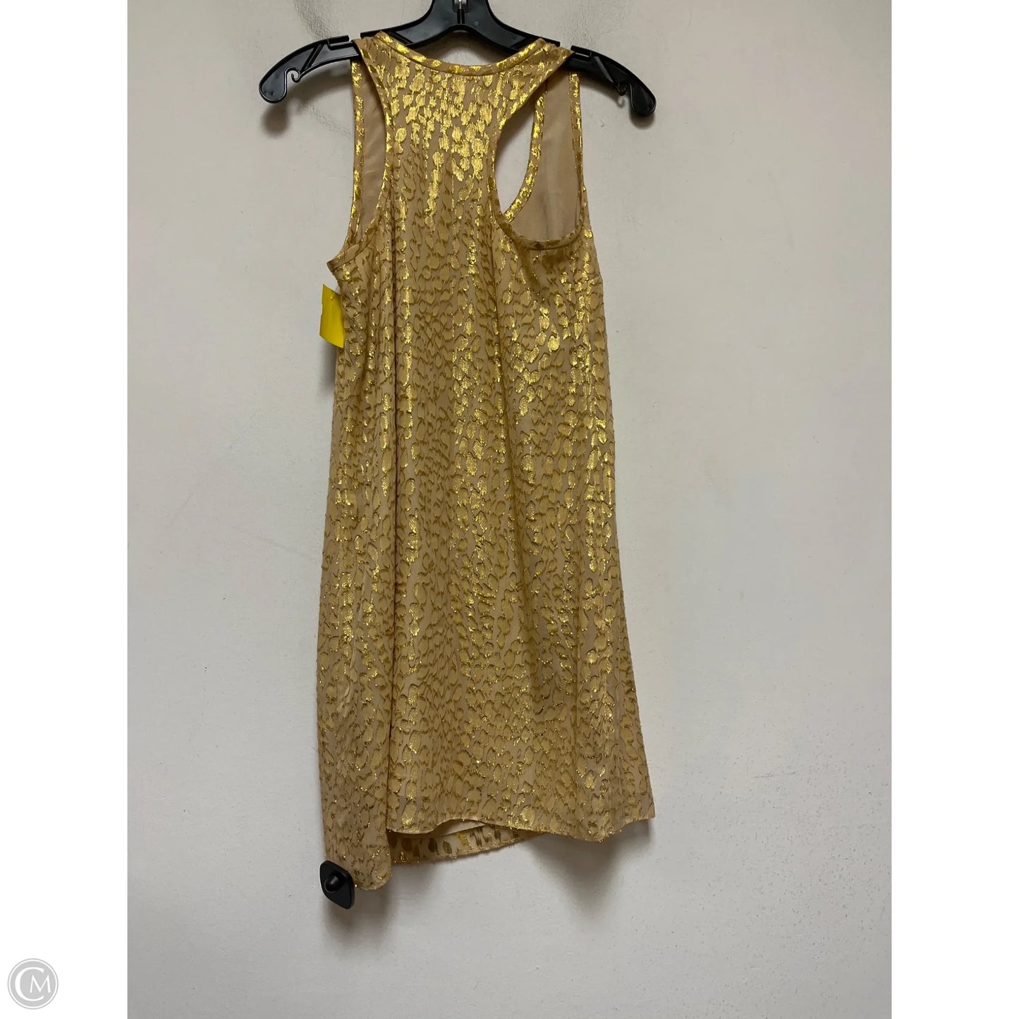 Dress Designer By Lilly Pulitzer In Gold, Size: S