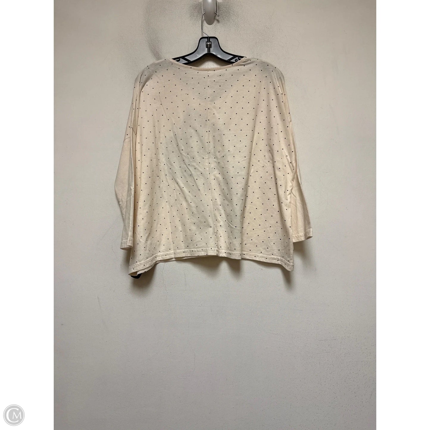 Top Long Sleeve By Disney Store In Polkadot Pattern, Size: M