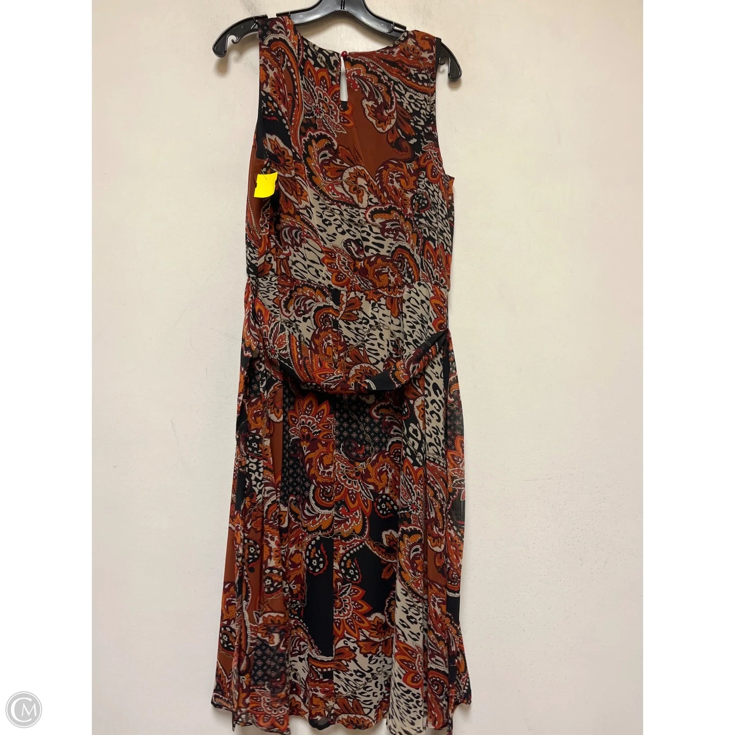 Dress Casual Maxi By Ny Collection In Multi-colored, Size: Xl