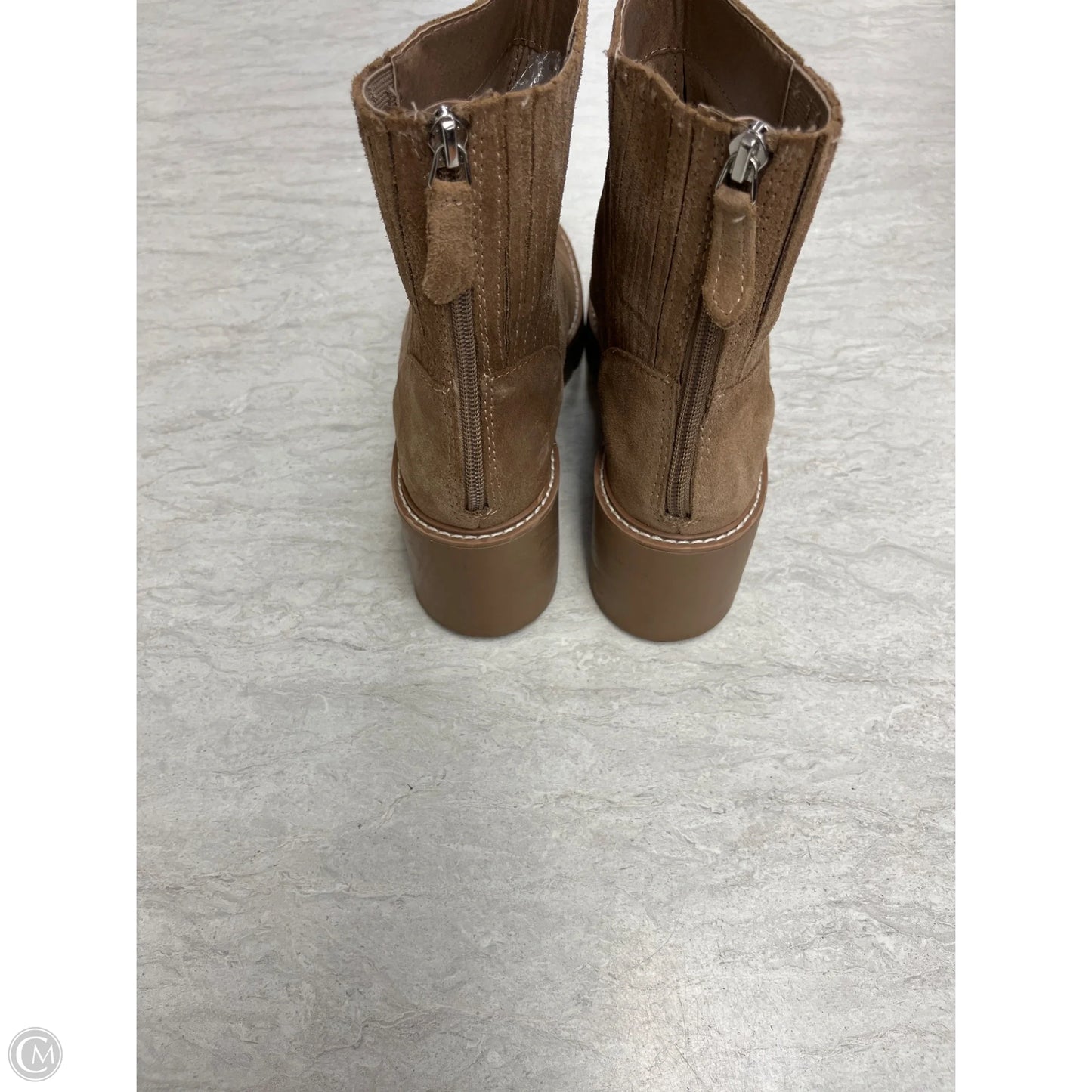 Boots Ankle Flats By Dolce Vita In Brown, Size: 8