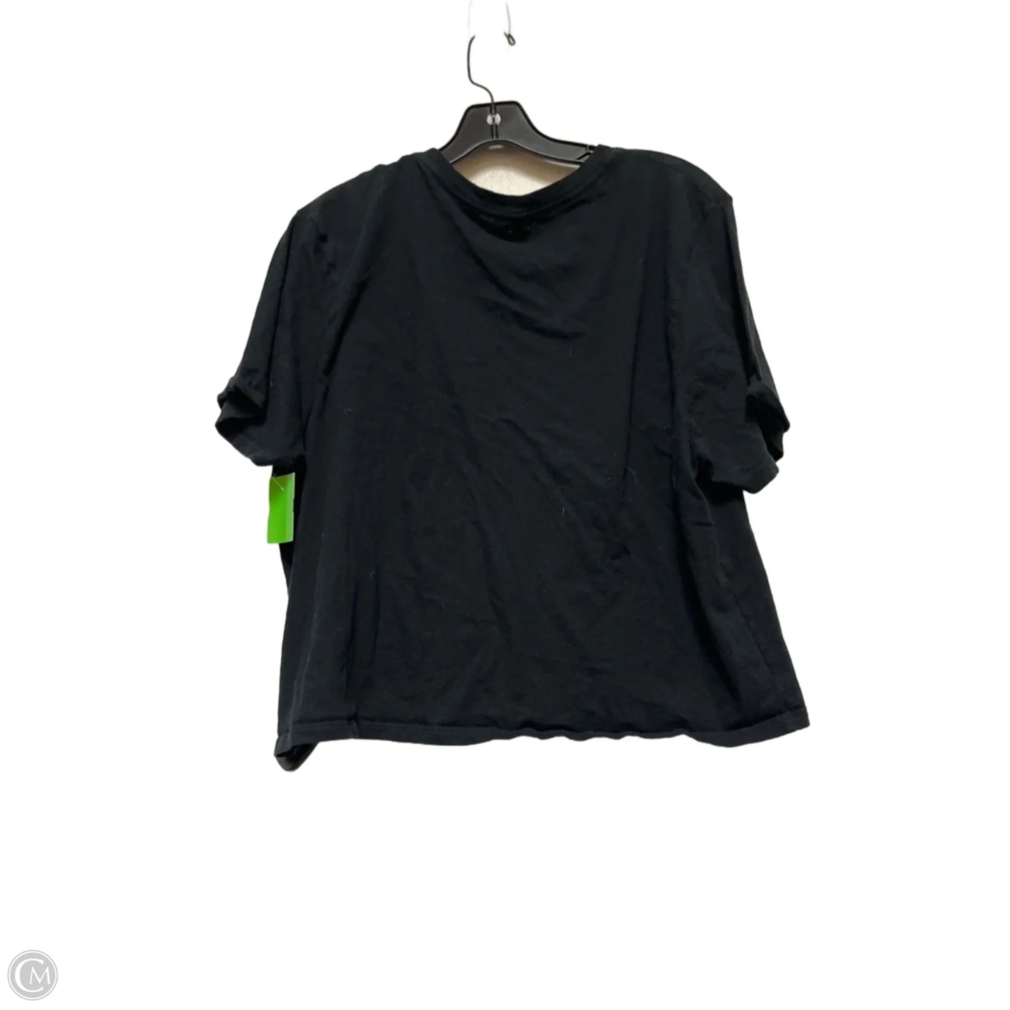 Top Short Sleeve Basic By Clothes Mentor In Black, Size: Xl