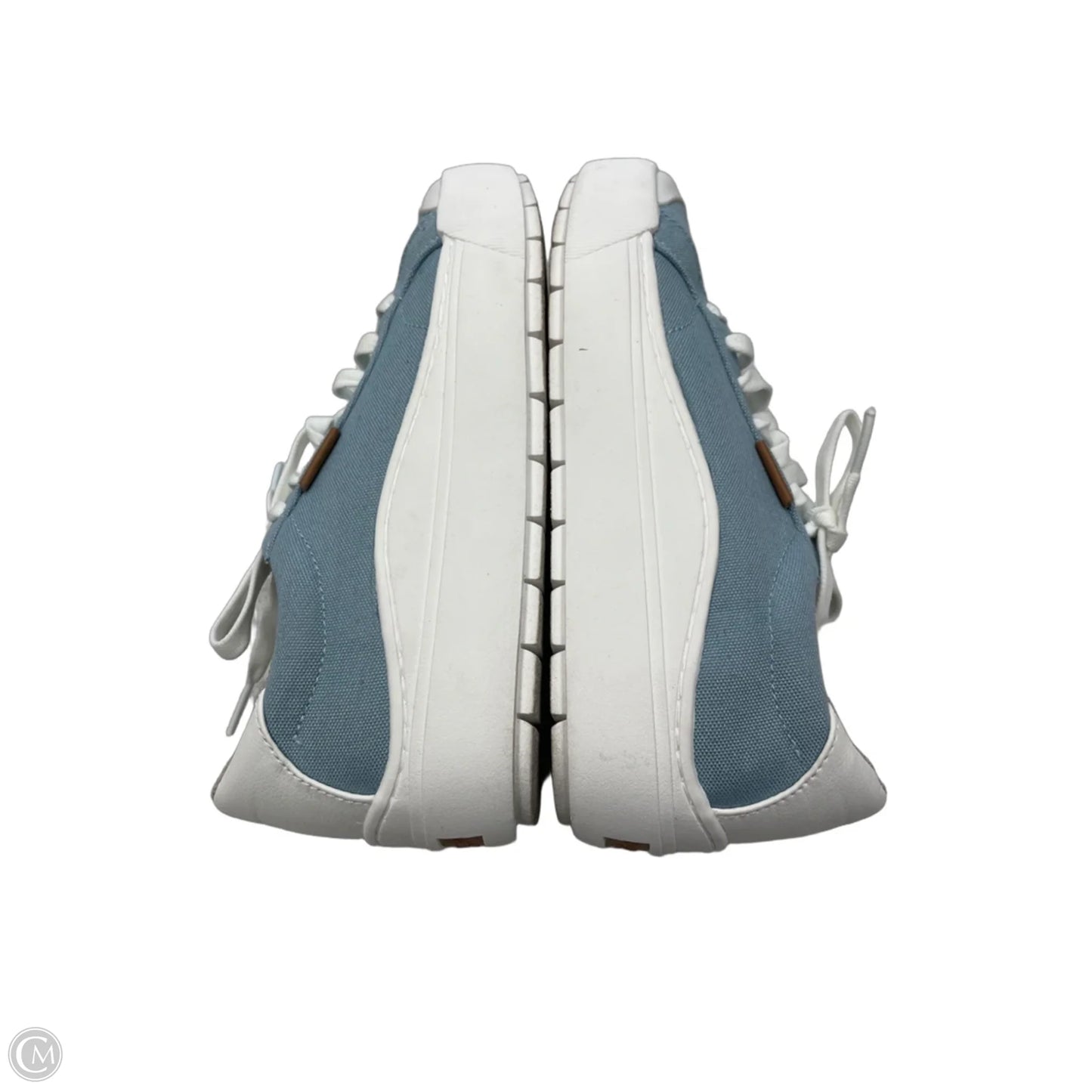 Shoes Sneakers By Dr Scholls In Blue & White, Size: 7