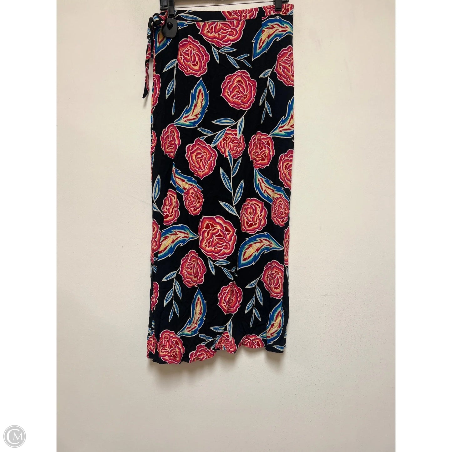 Skirt Maxi By Roxy In Floral Print, Size: L
