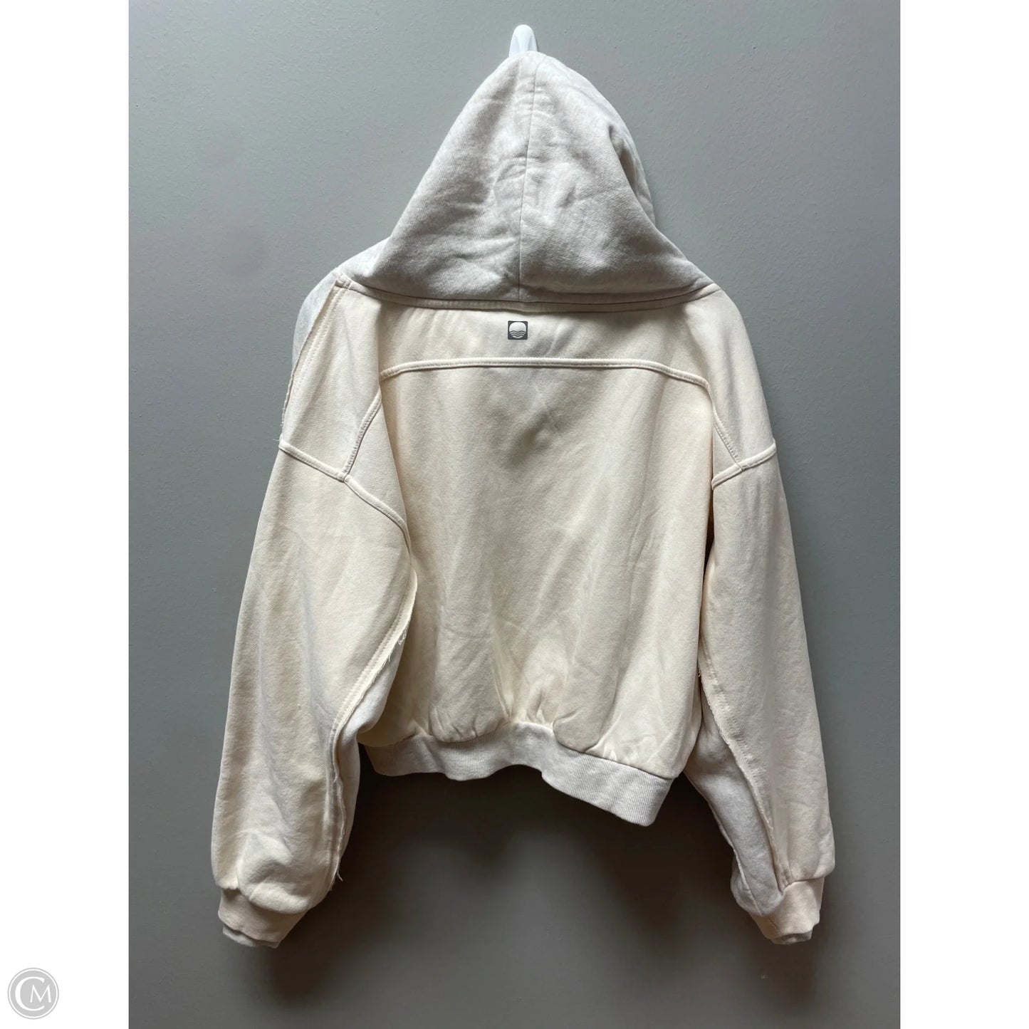 Sweatshirt Hoodie By Daily Practice By Anthropologie In Cream, Size: L