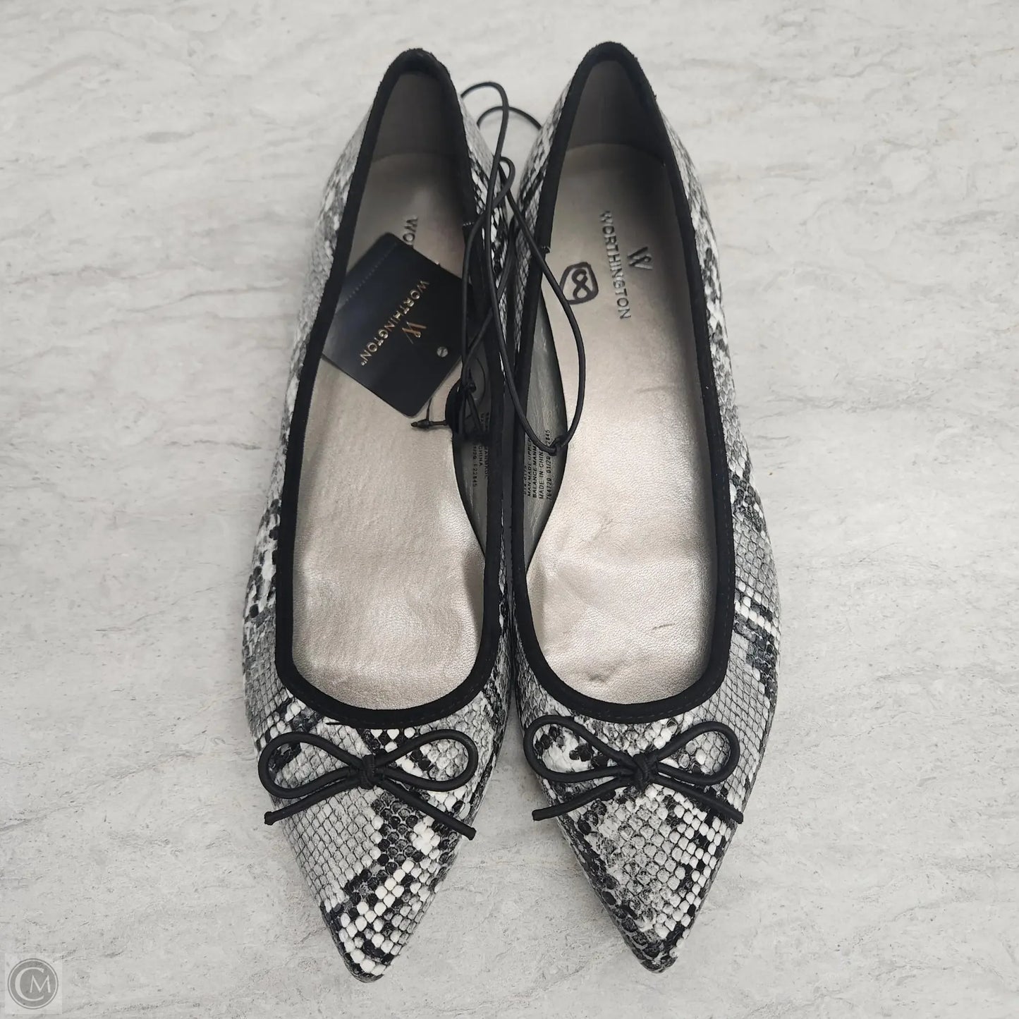 Shoes Flats By Worthington In Snakeskin Print, Size: 8