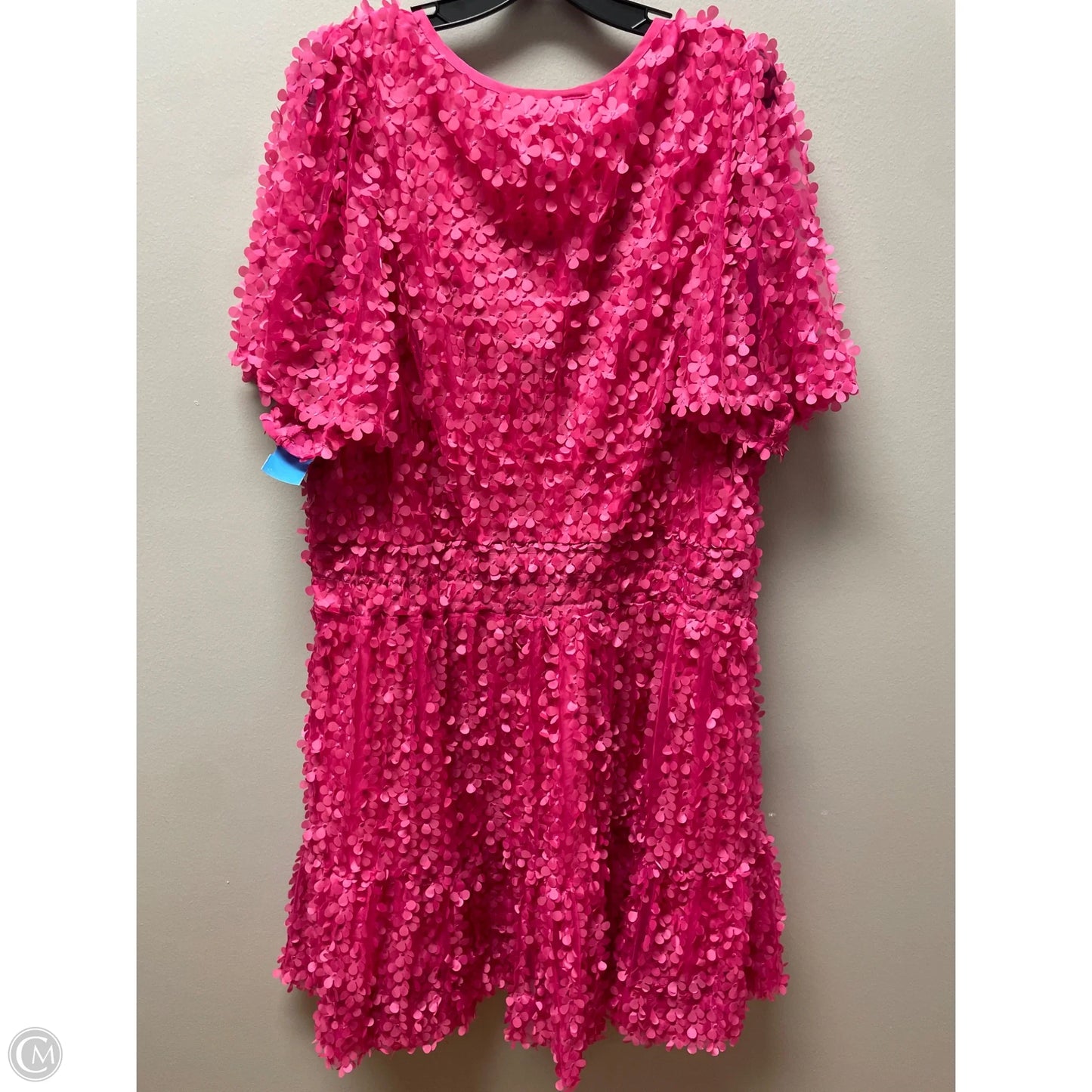 Dress Casual Short By Anthropologie In Pink, Size: 3x