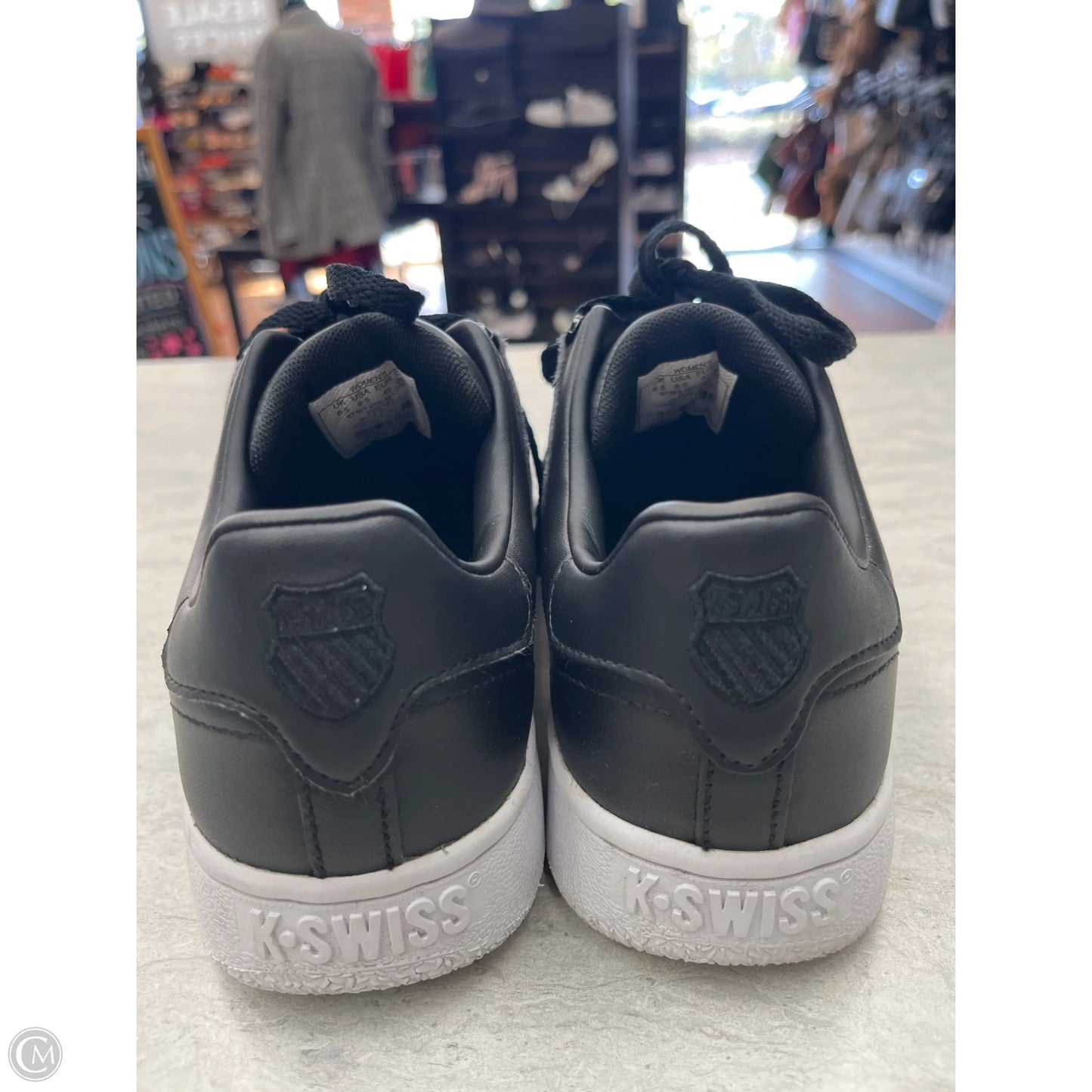 Shoes Sneakers By K Swiss In Black, Size: 8.5