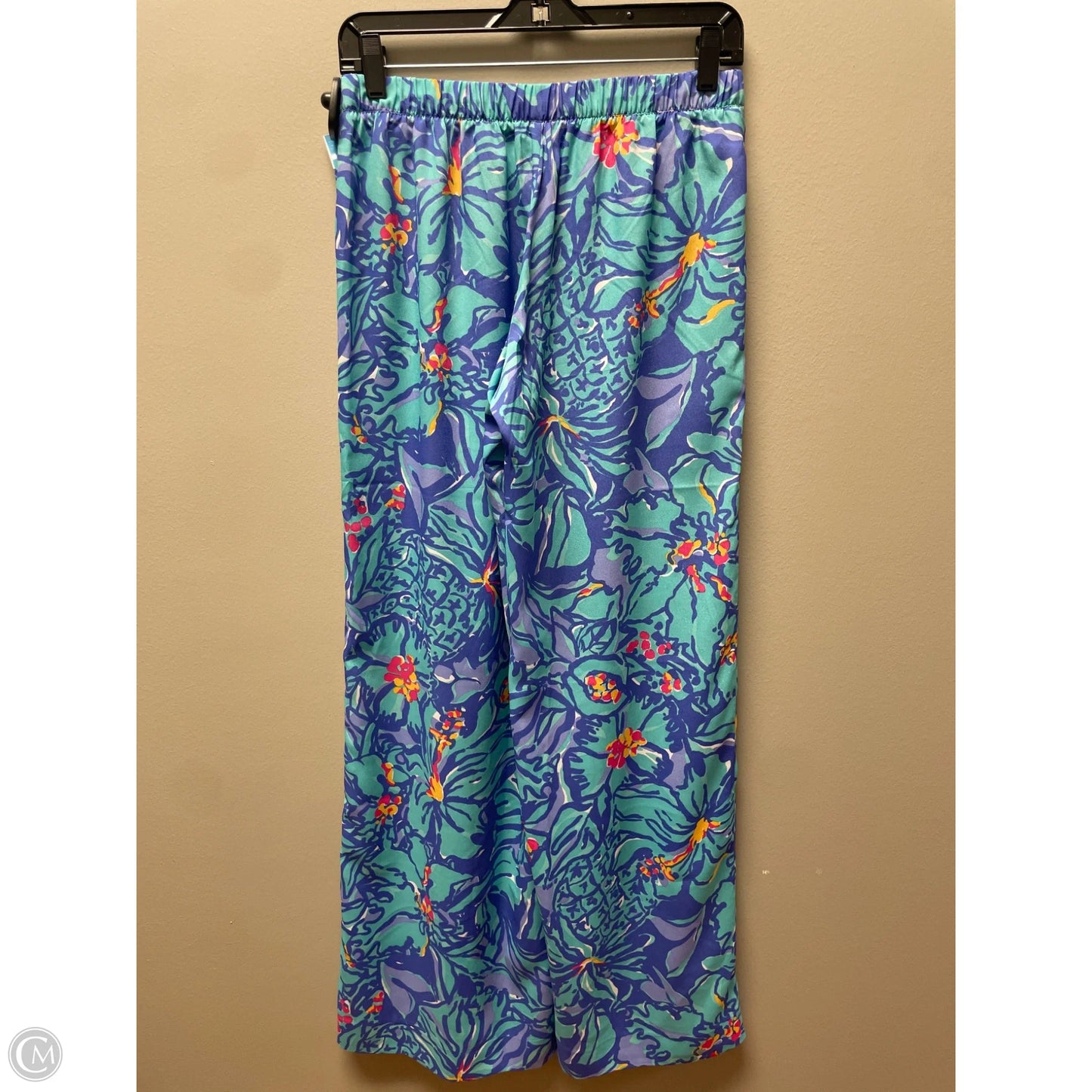 Pants Designer By Lilly Pulitzer In Blue & Purple, Size: 4