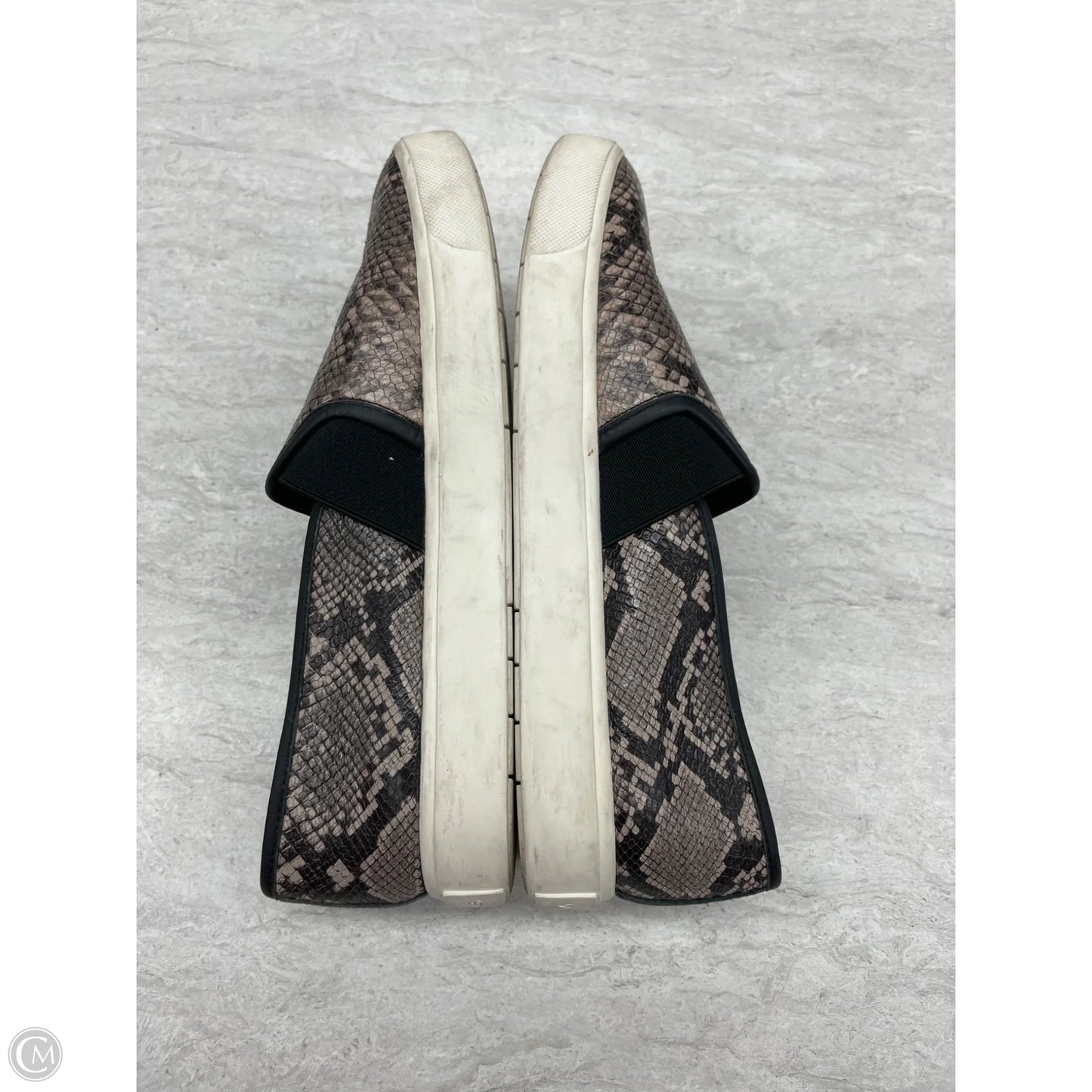 Shoes Flats By Vince In Snakeskin Print, Size: 6.5