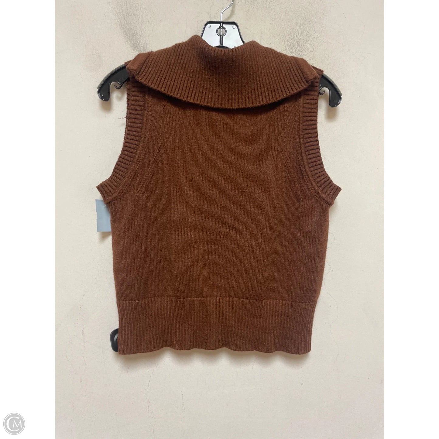 Top Short Sleeve By Joie In Brown, Size: M