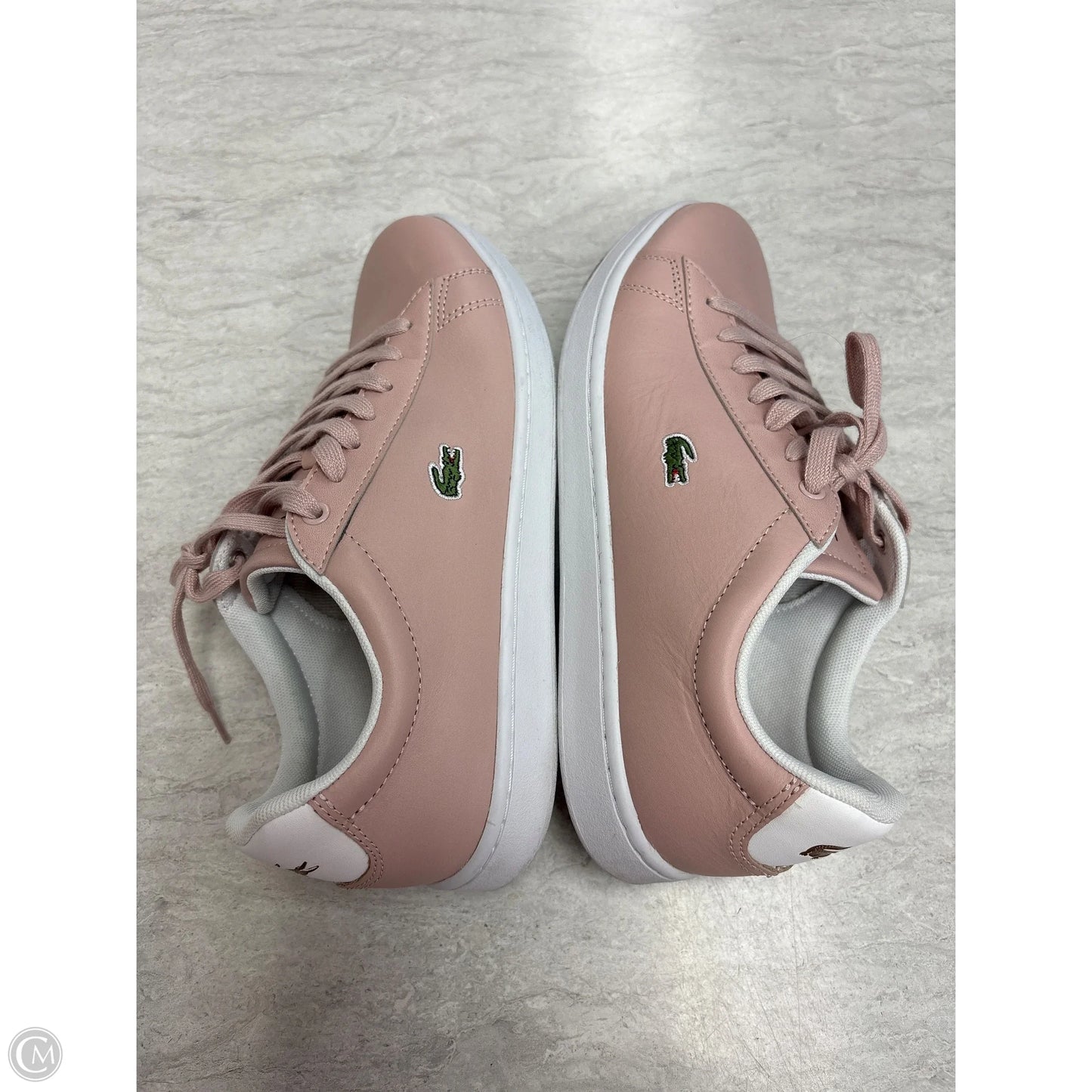 Shoes Sneakers By Lacoste In Pink, Size: 8.5