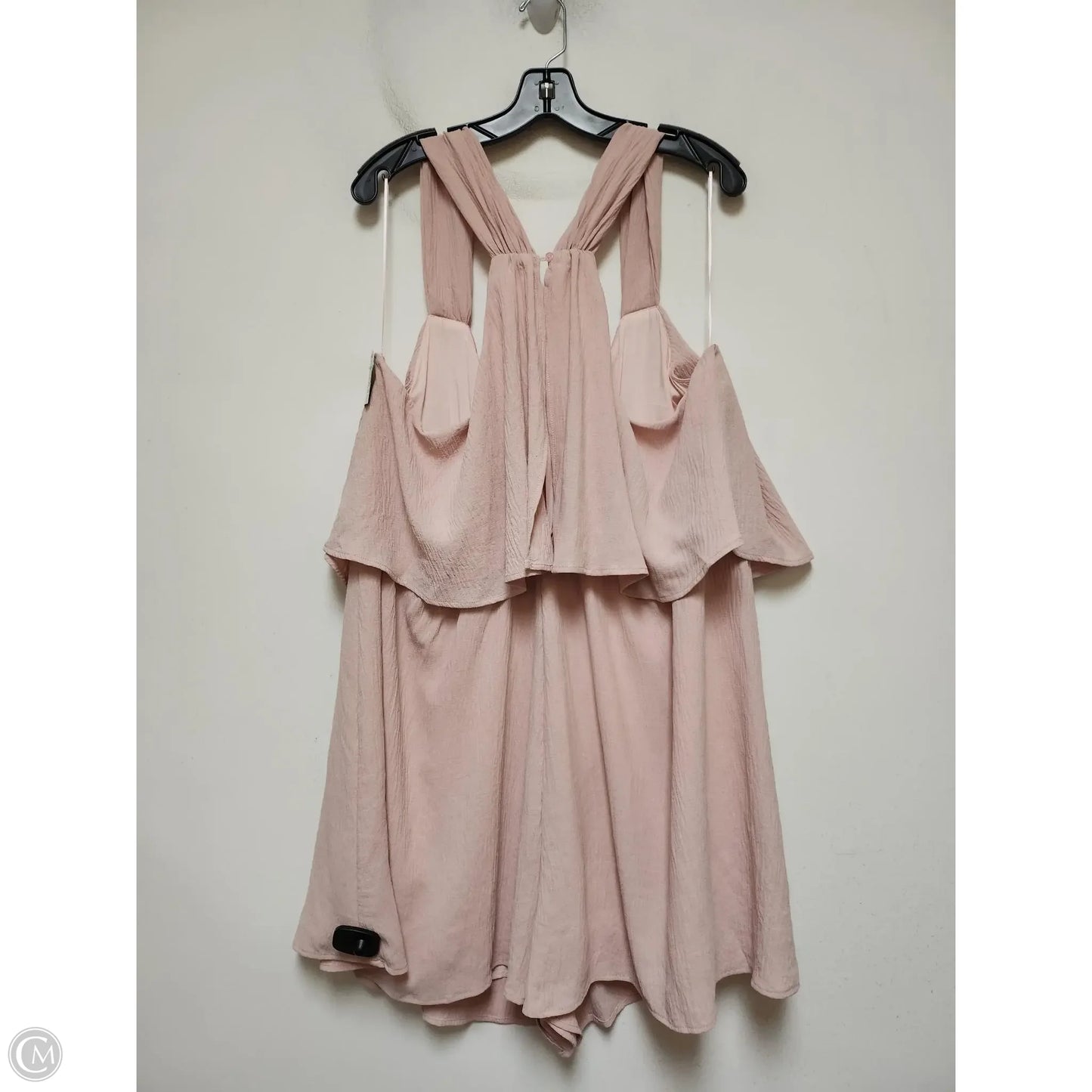 Dress Casual Short By Clothes Mentor In Pink, Size: 3x
