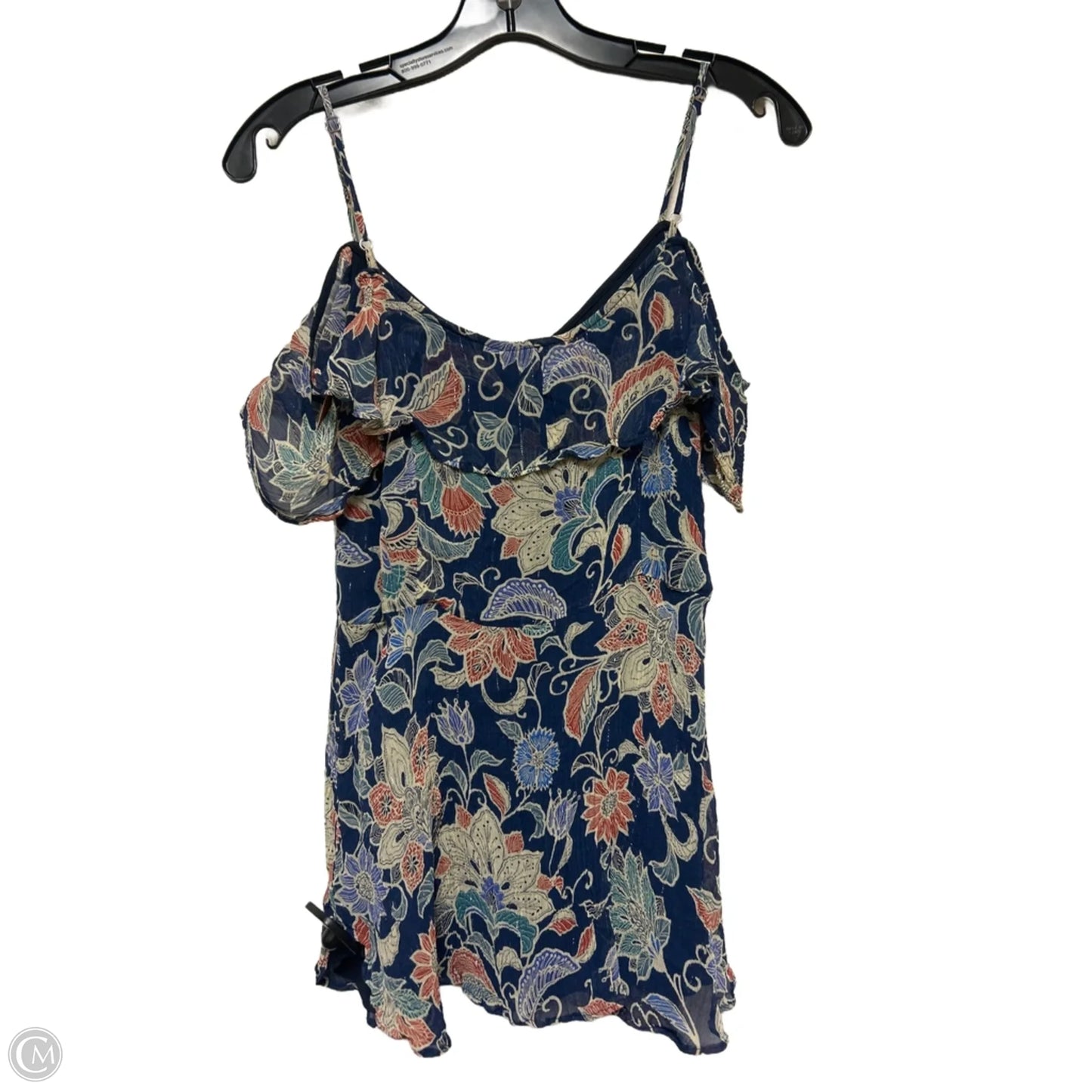 Top Sleeveless By Maeve In Blue, Size: M