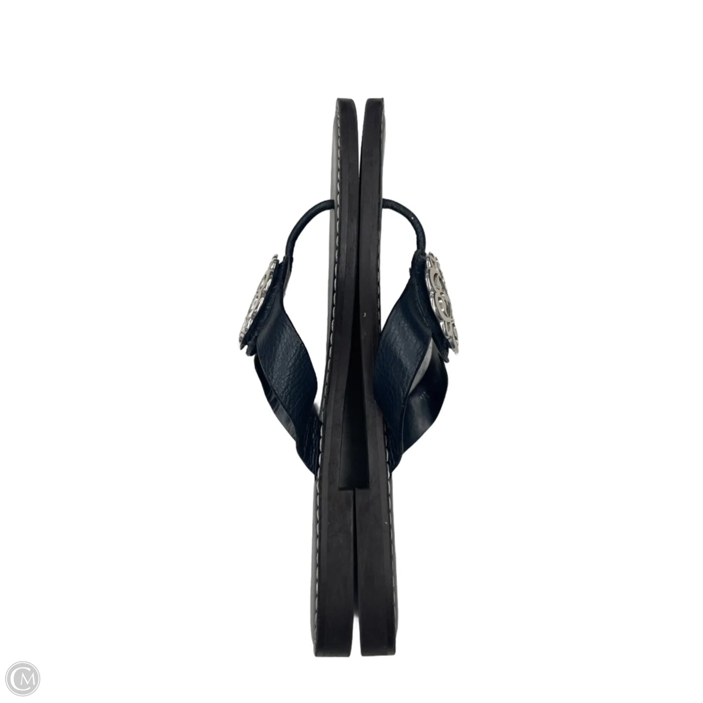 Sandals Designer By Brighton In Navy, Size: 8.5