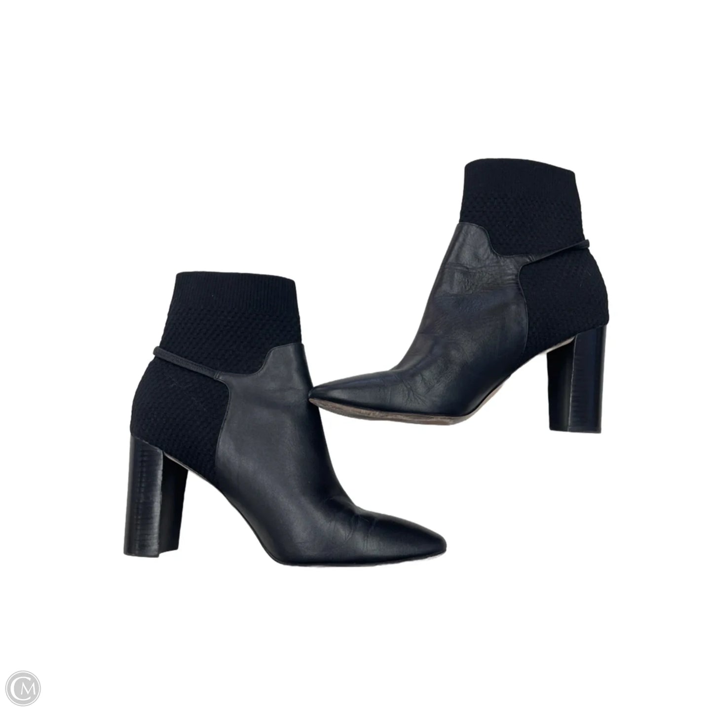 Boots Ankle Heels By Cole-haan In Black, Size: 10