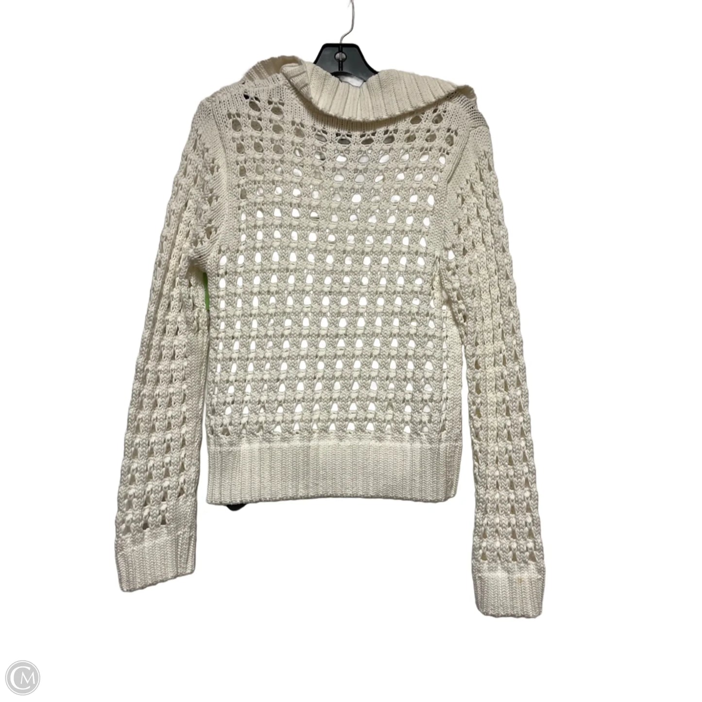 Sweater By Dkny In White, Size: M