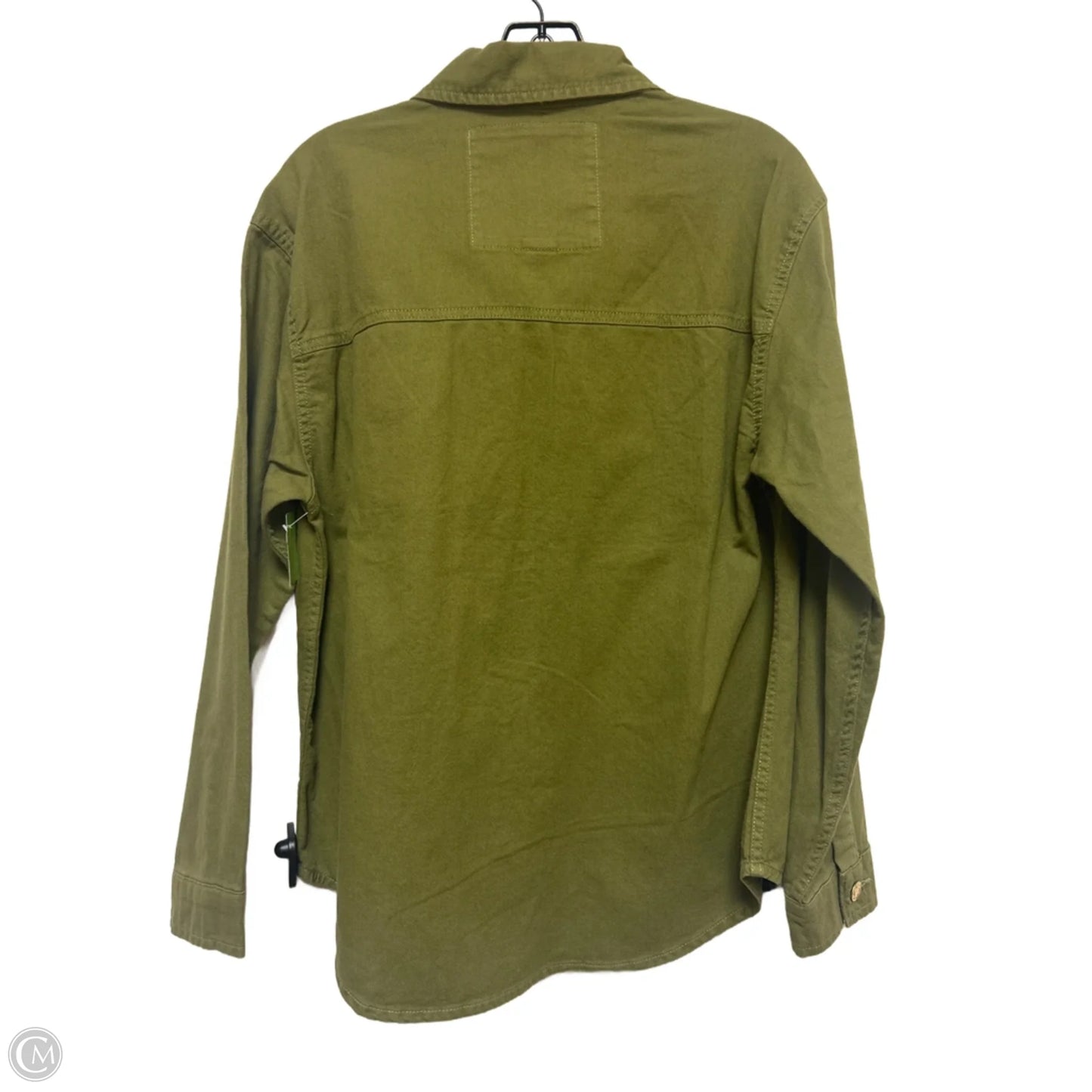 Jacket Shirt By Michael By Michael Kors In Green, Size: M