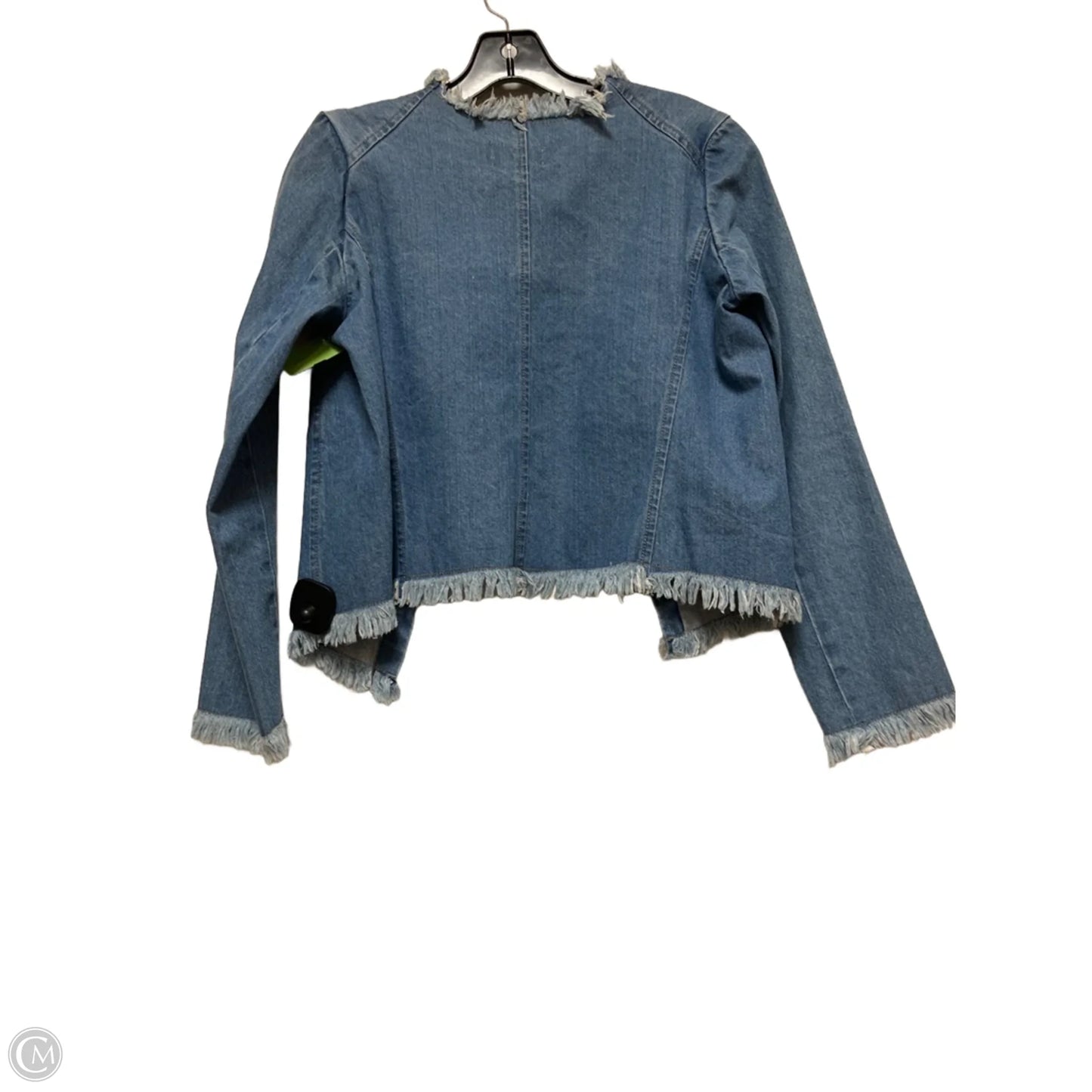 Jacket Denim By Clothes Mentor In Blue Denim, Size: Xs