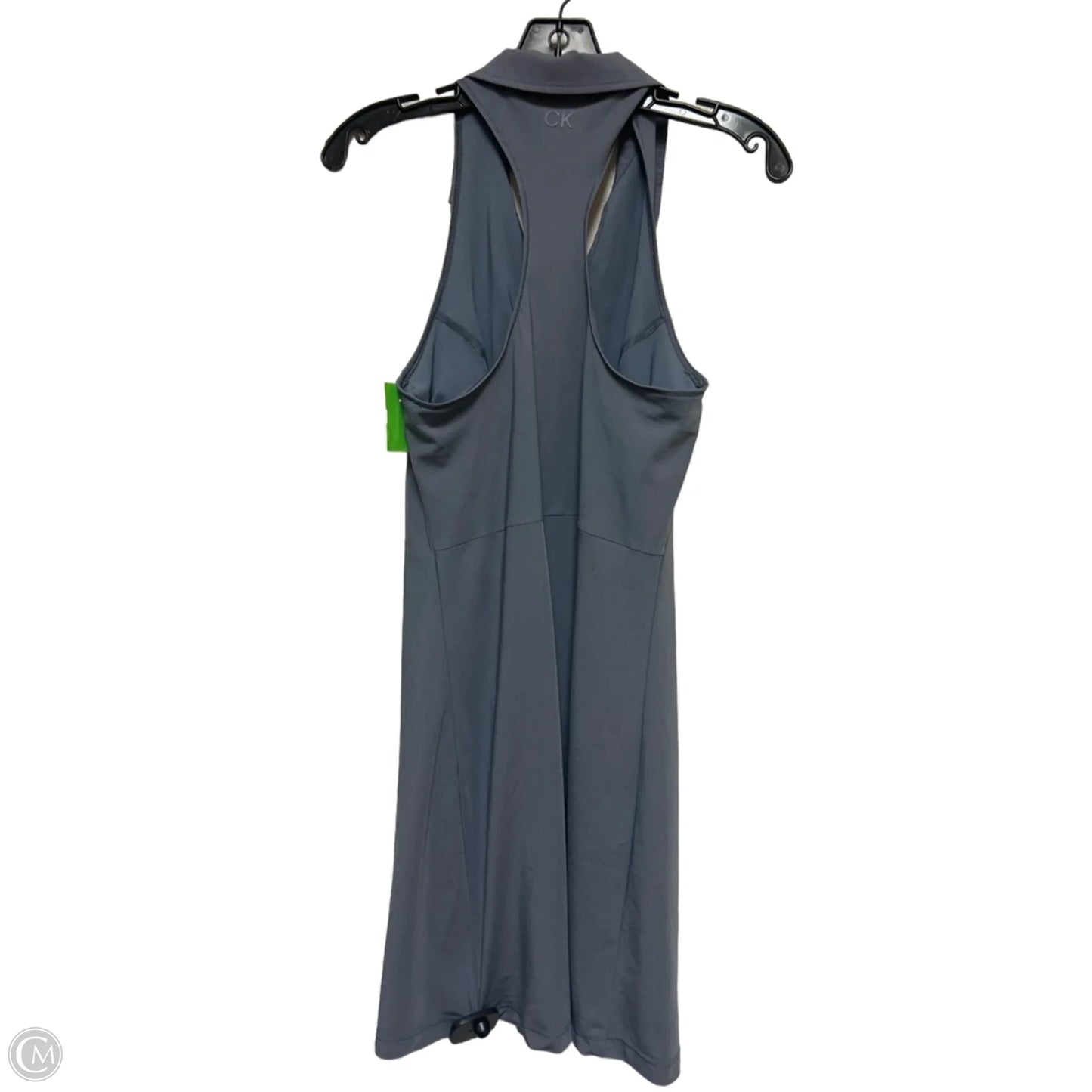 Athletic Dress By Calvin Klein Performance In Grey, Size: S
