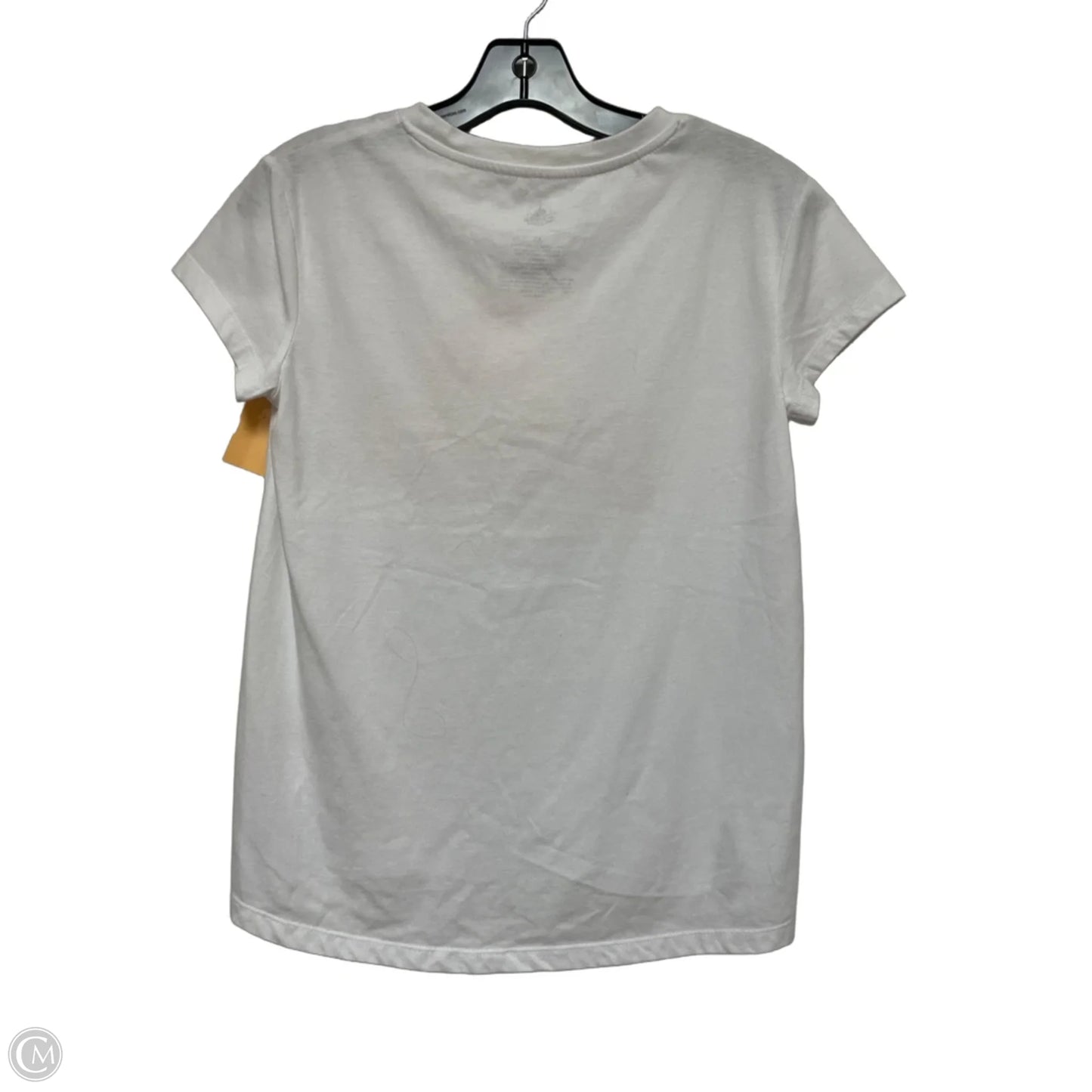 Top Short Sleeve Basic By Disney Store In White, Size: Xs