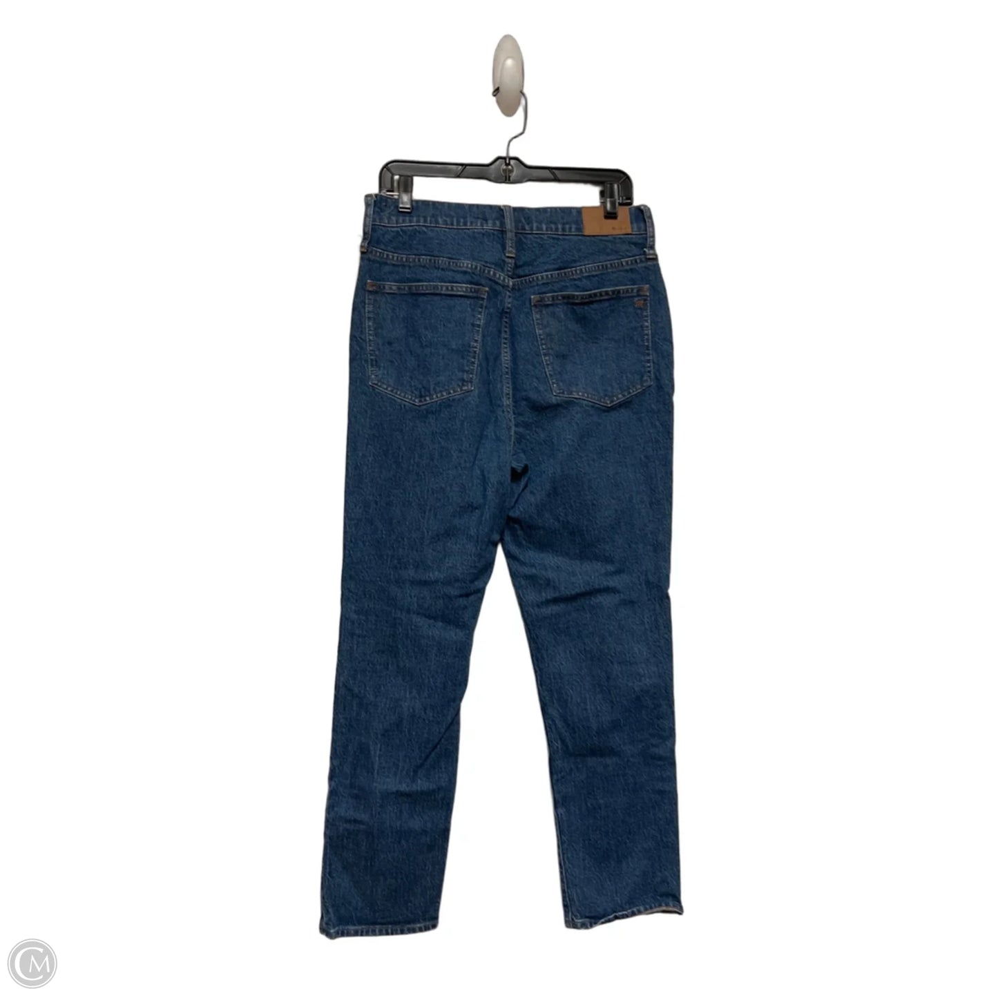 Jeans Straight By Madewell In Blue Denim, Size: 6