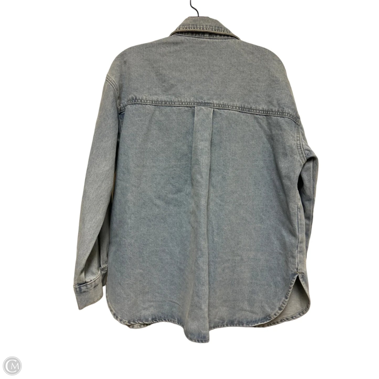 Jacket Denim By Vici In Blue Denim, Size: S