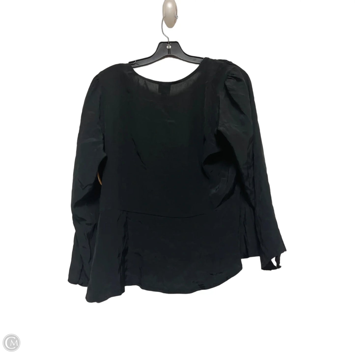 Top Short Sleeve By A New Day In Black, Size: L