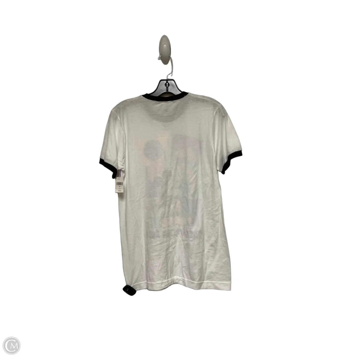 Top Short Sleeve Basic By Disney Store In White, Size: Xs