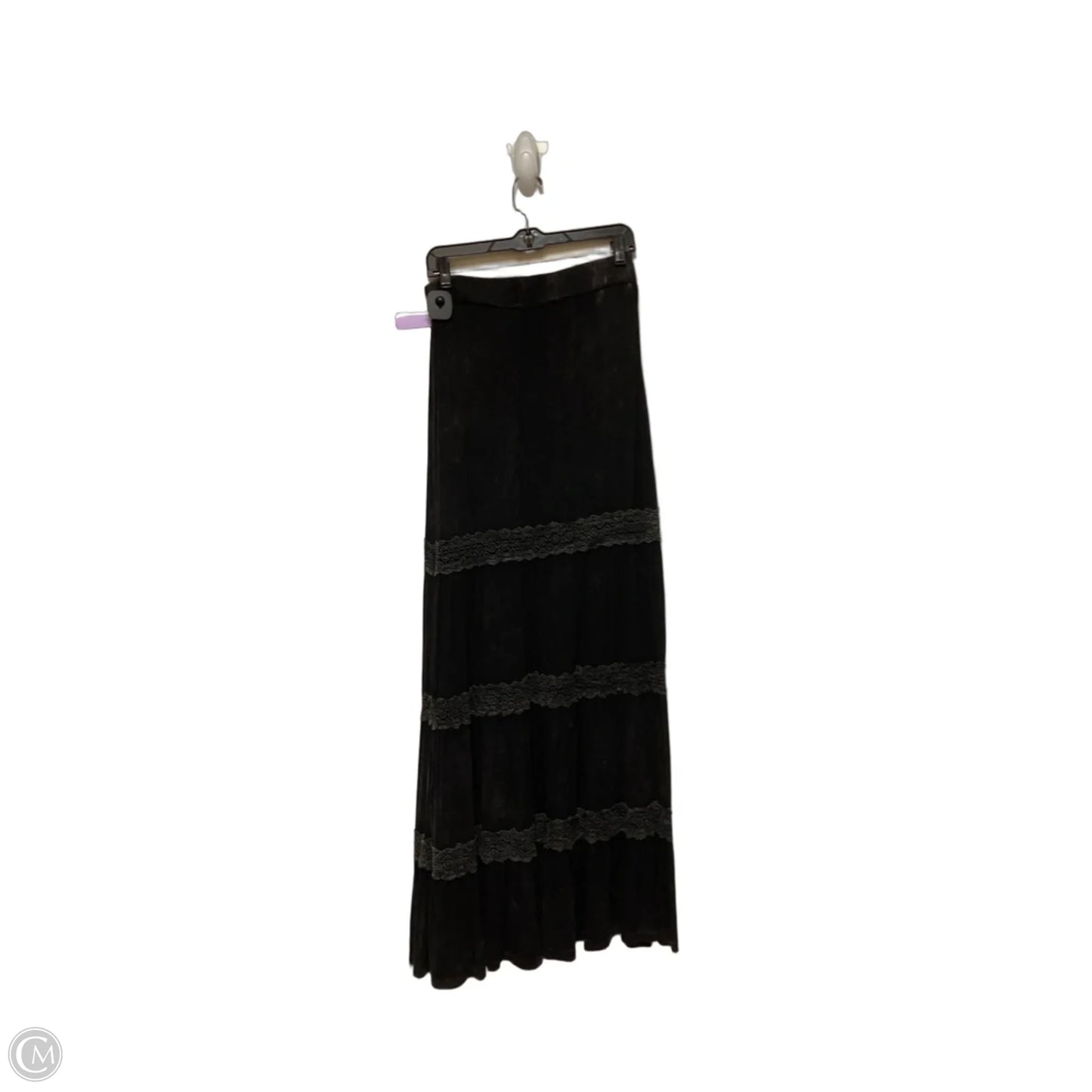 Skirt Maxi By Earthbound In Black, Size: 14