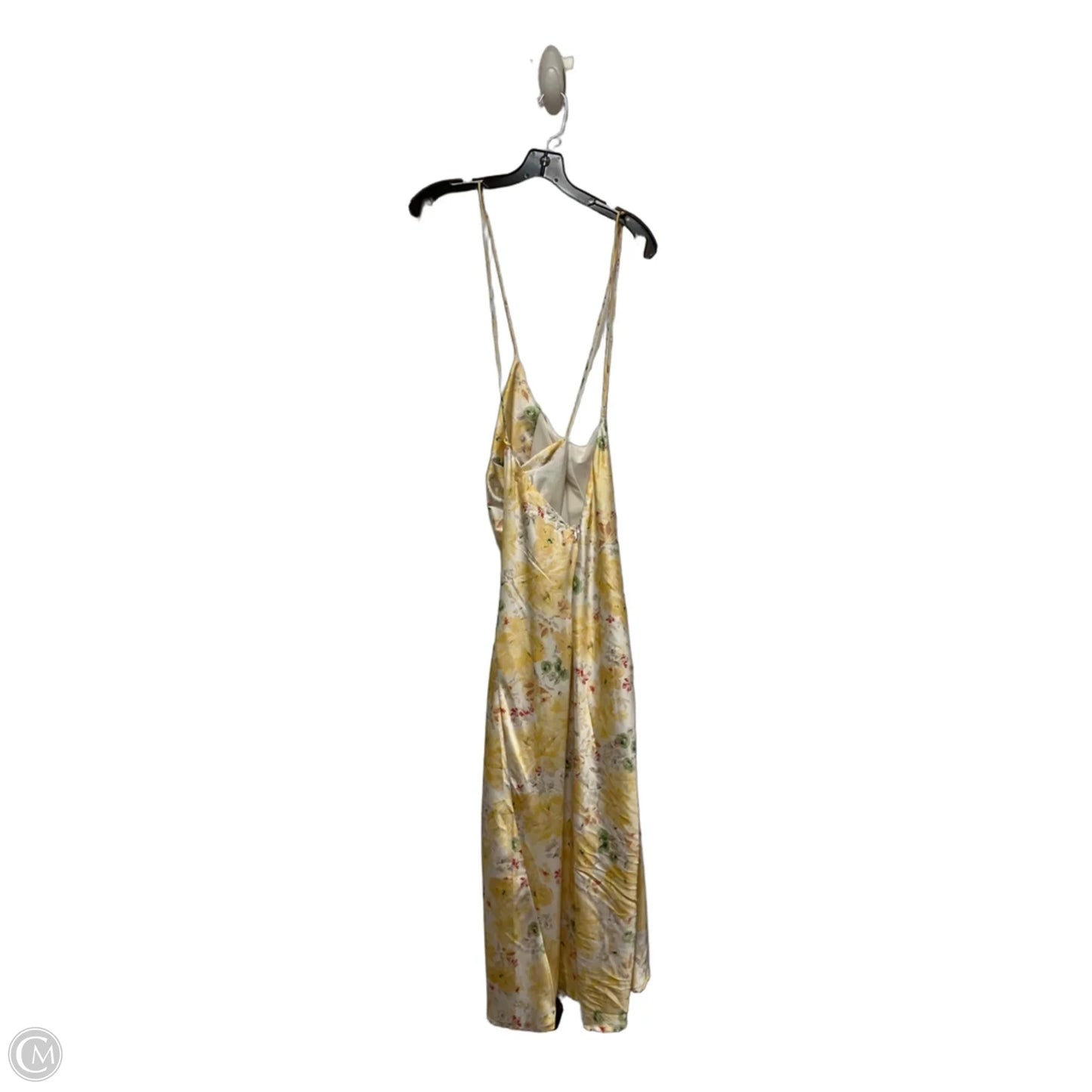Dress Casual Midi By Clothes Mentor In Yellow, Size: M