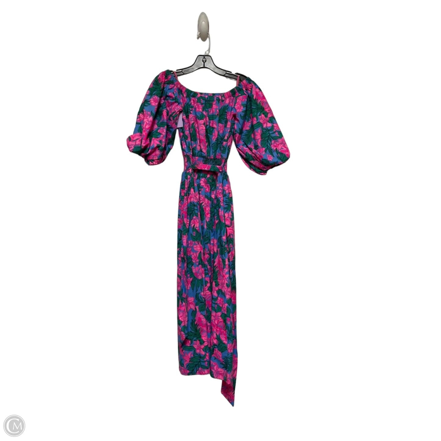 Dress Designer By Lilly Pulitzer In Green & Pink, Size: Xs