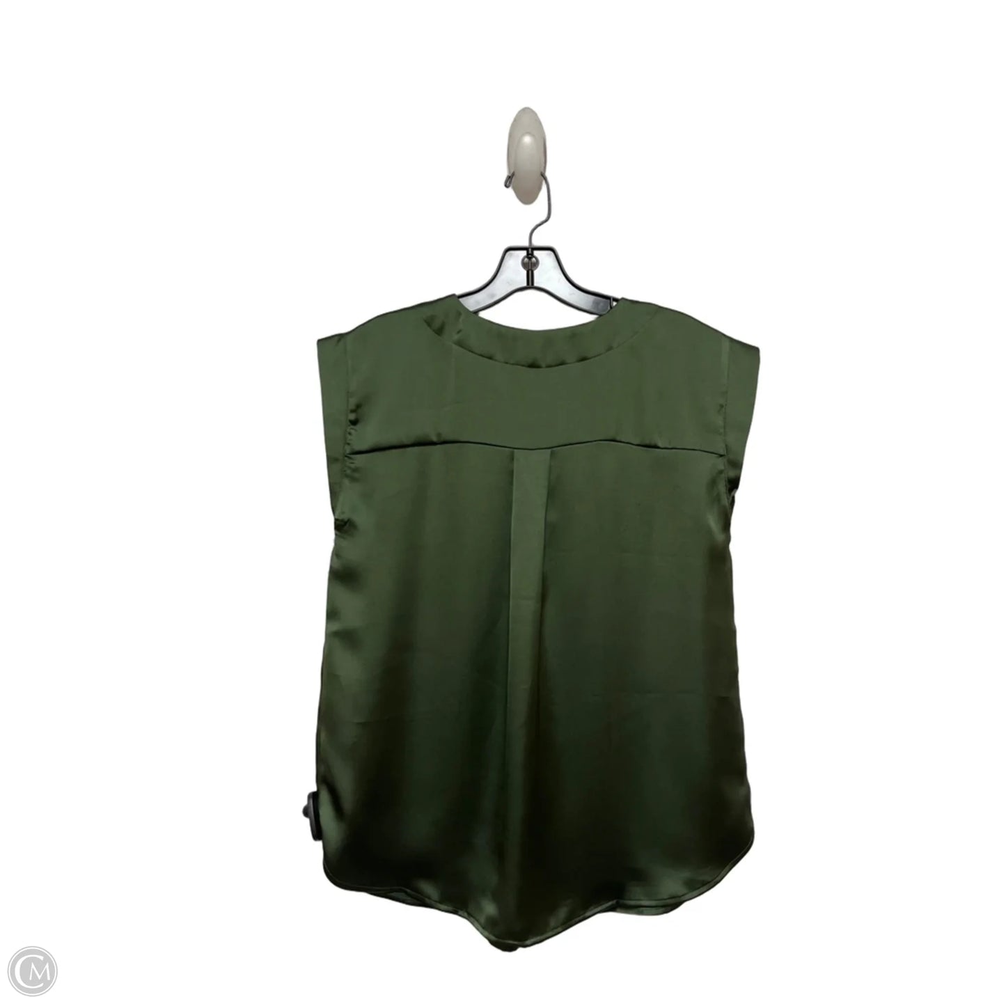 Top Sleeveless By Loft In Green, Size: Sp