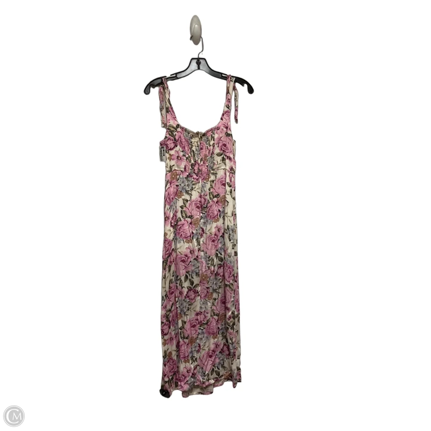 Dress Casual Midi By Saltwater Luxe In Floral Print, Size: S