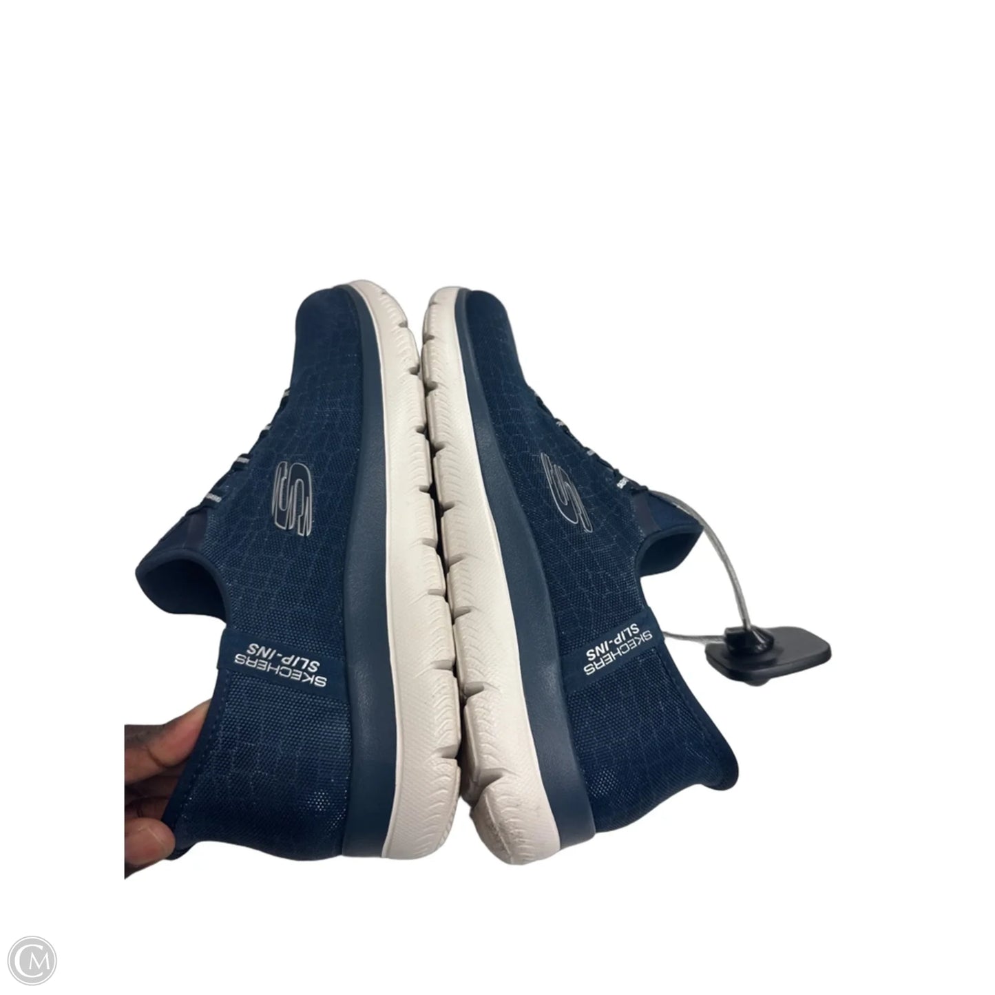 Shoes Athletic By Skechers In Navy, Size: 7.5