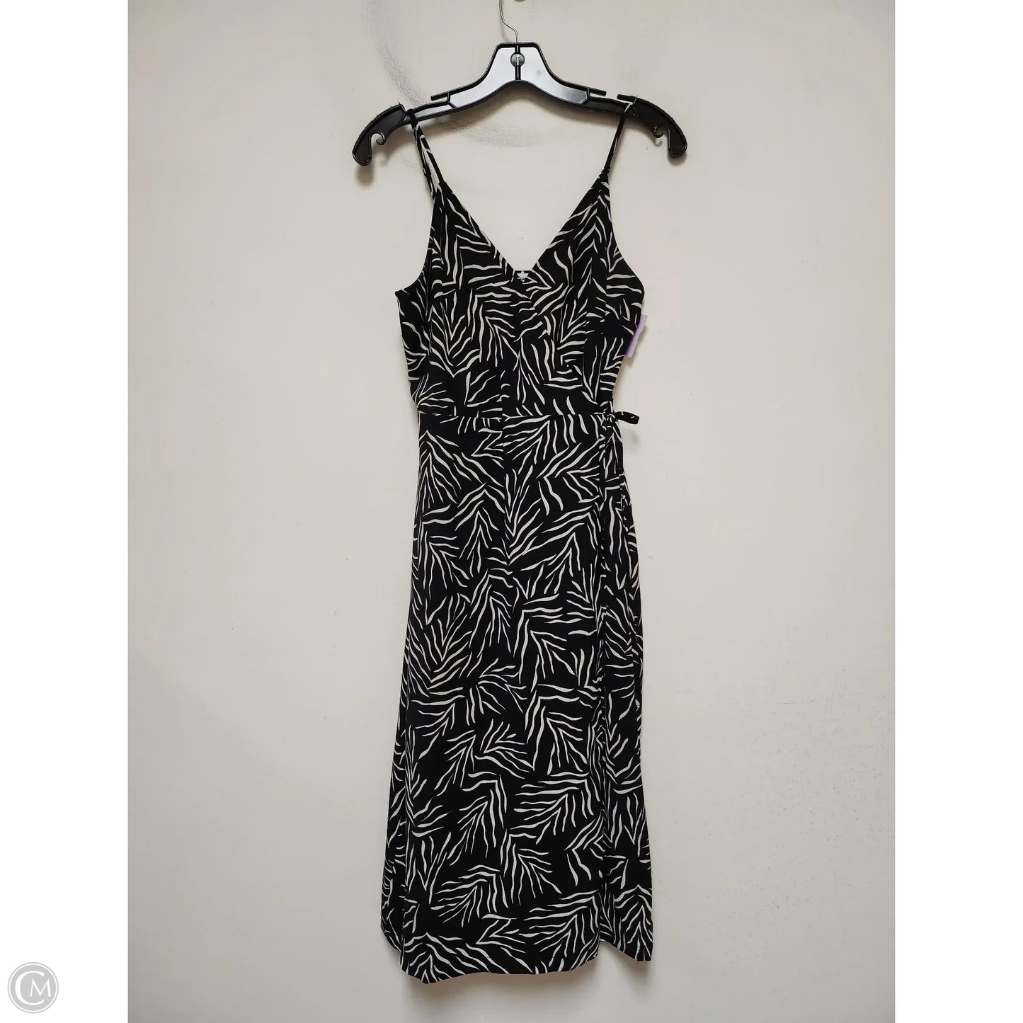 Dress Casual Midi By Nine West In Black & White, Size: S