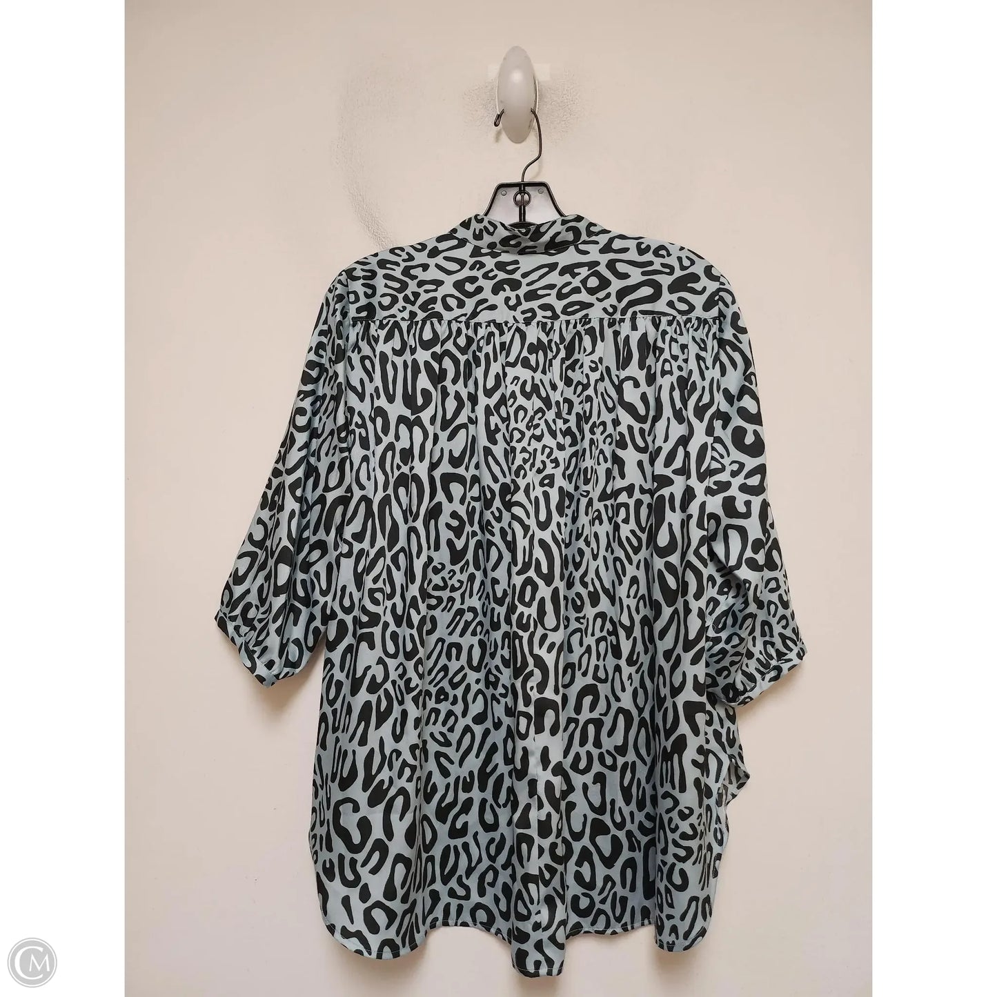 Top Short Sleeve Designer By Rebecca Minkoff In Leopard Print, Size: S