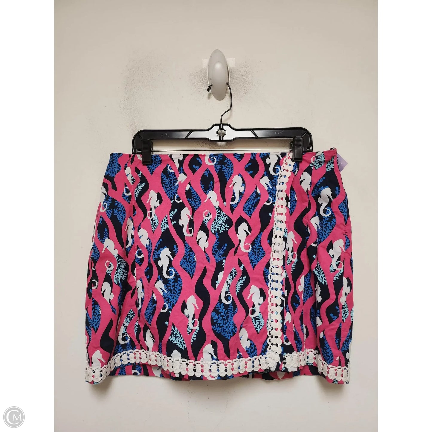 Skort By Crown And Ivy In Blue & Pink, Size: 12