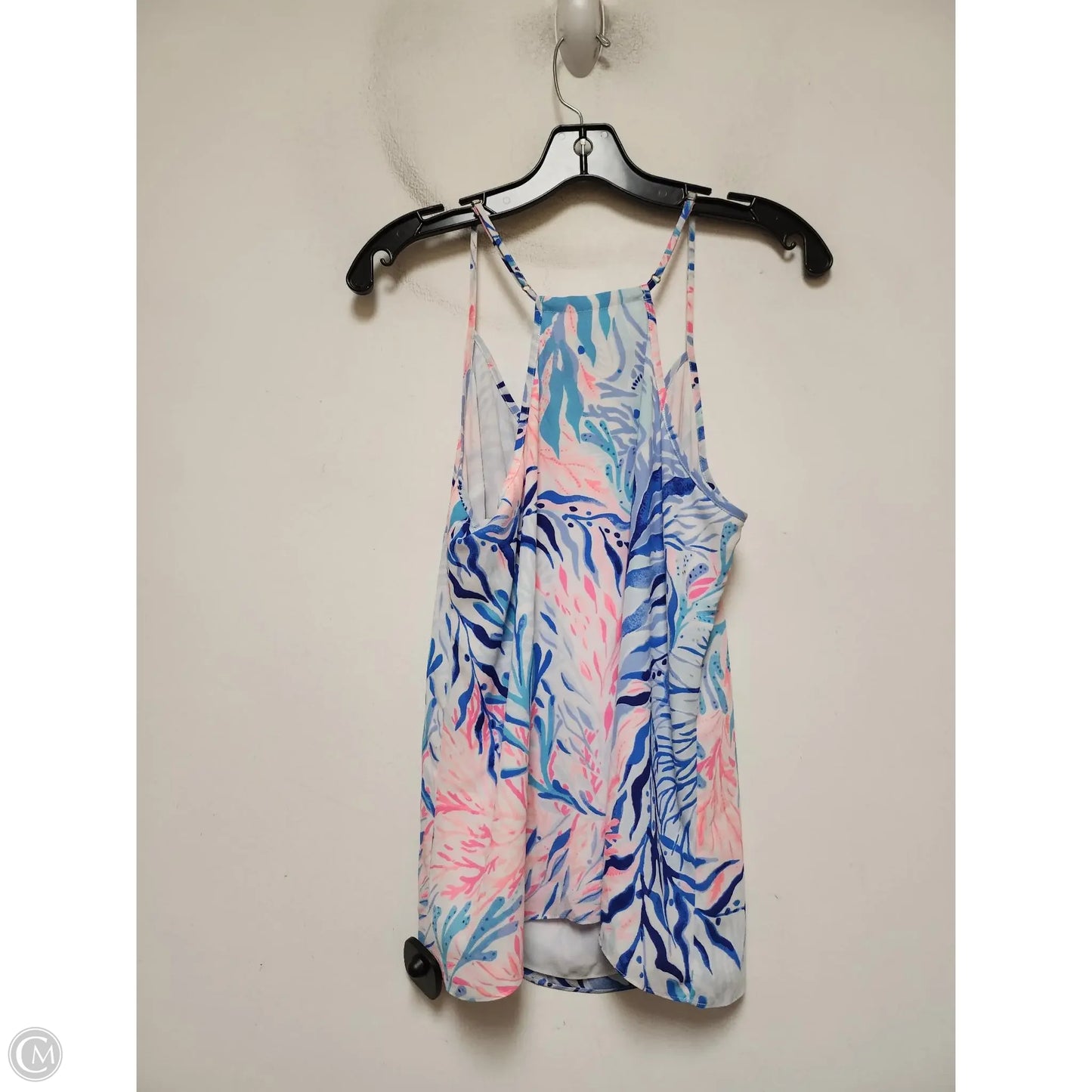 Top Sleeveless Designer By Lilly Pulitzer In Coral, Size: M