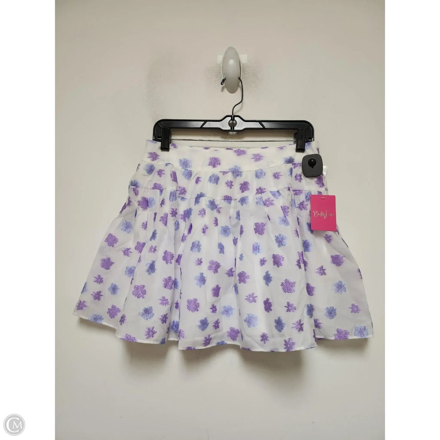Skirt Set 2pc By Buddy Love In Blue & Purple, Size: M