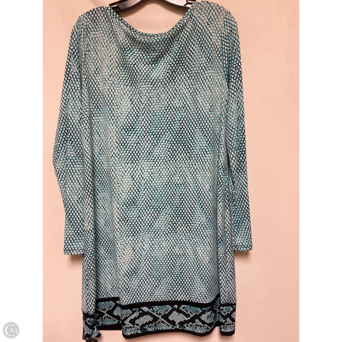 Dress Casual Short By Michael By Michael Kors In Teal, Size: Xl