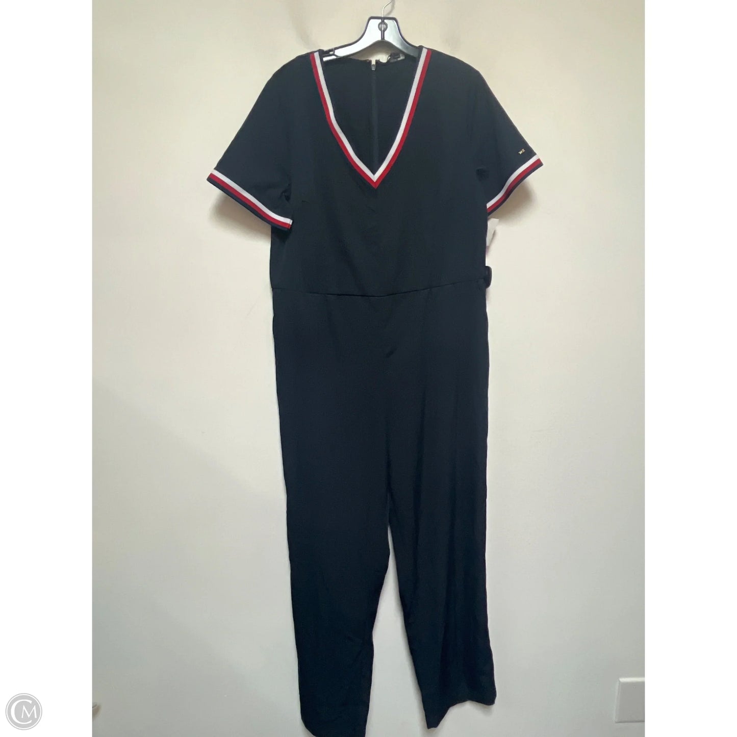 Jumpsuit By Tommy Hilfiger In Navy, Size: Xl