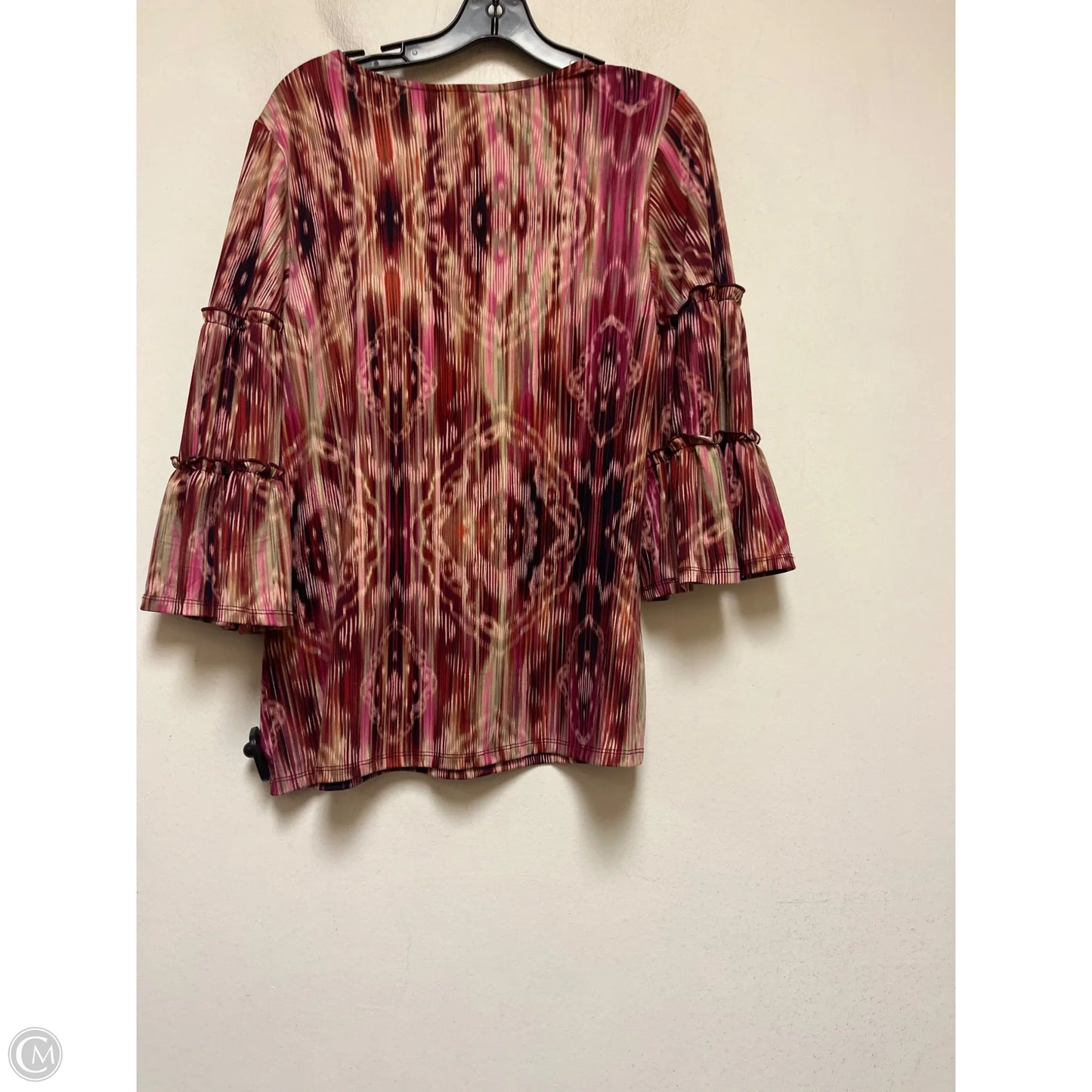 Top Long Sleeve By Clothes Mentor In Multi-colored, Size: S