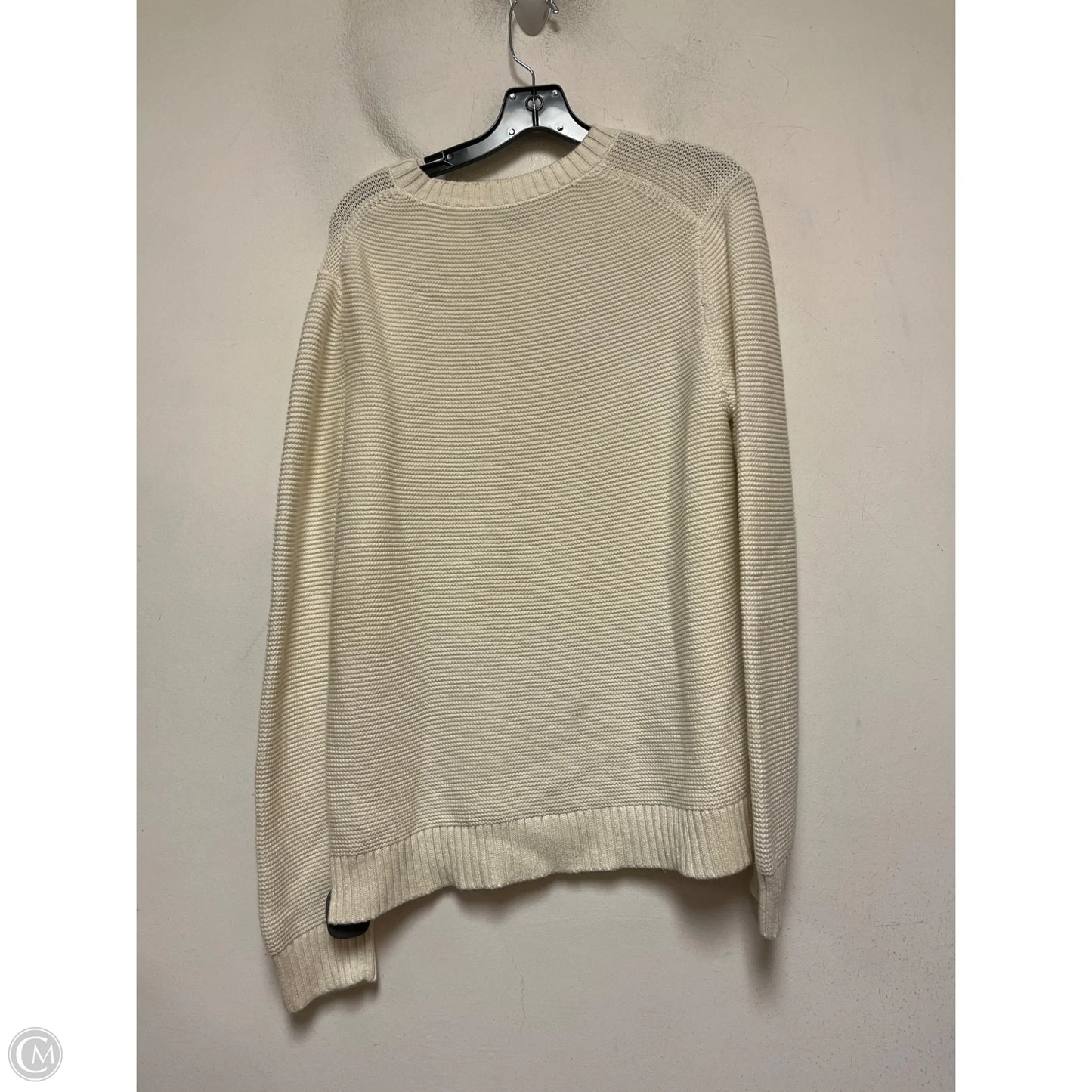 Sweater By J. Crew In Cream, Size: L