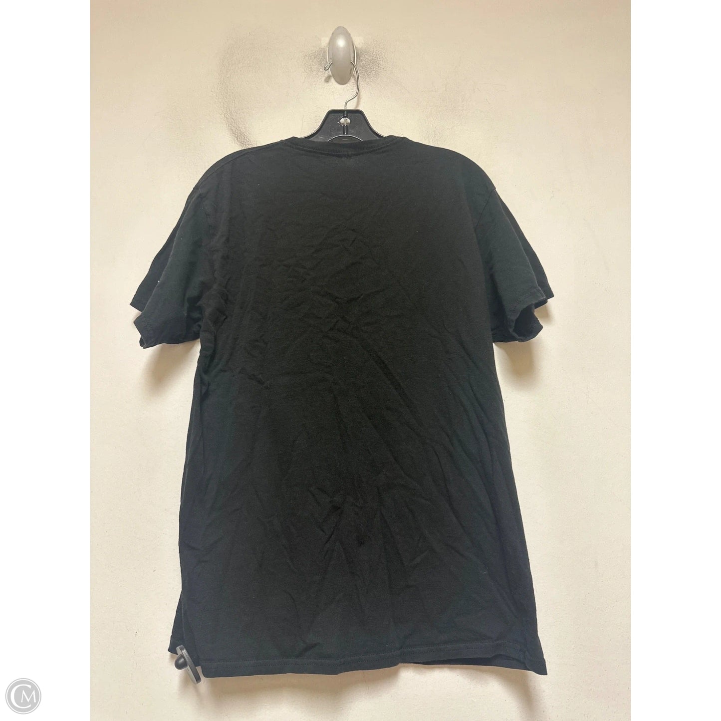 Top Short Sleeve Basic By Disney Store In Black, Size: L