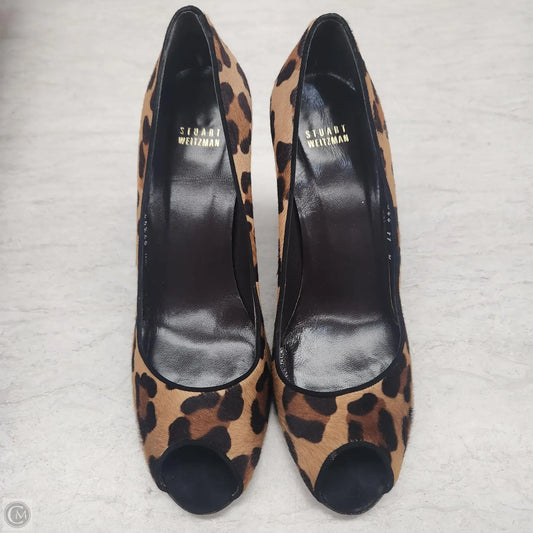 Shoes Designer By Stuart Weitzman In Animal Print, Size: 11